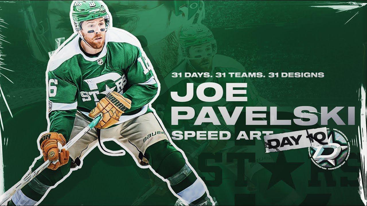 1280x720 Days of NHL Designs 10 Pavelski (Adobe Photohop 2020)