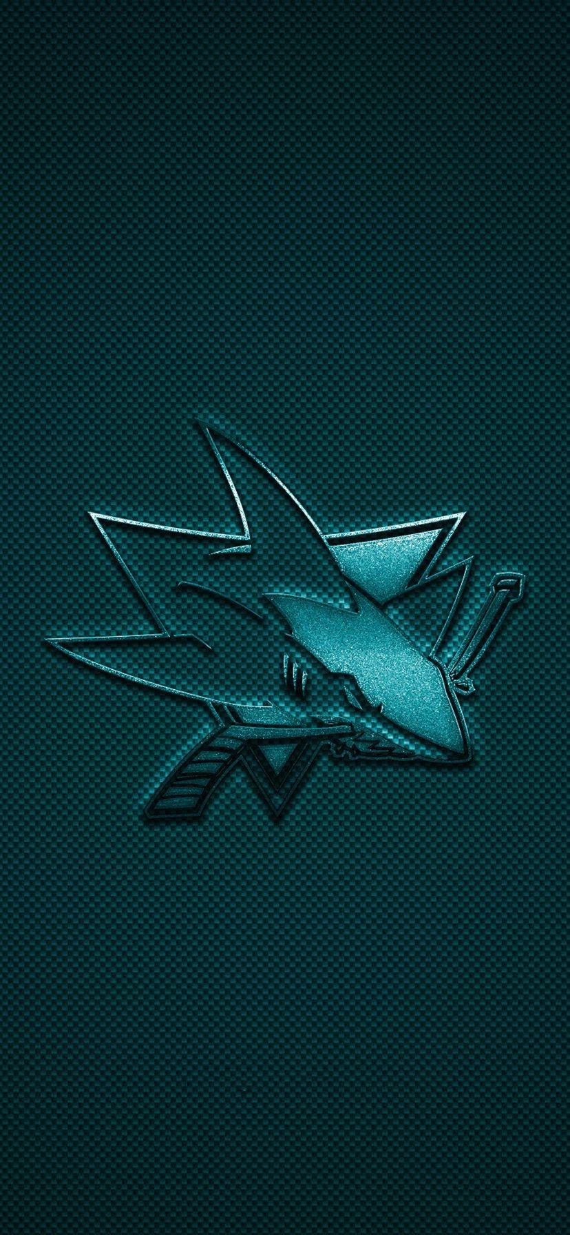 828x1792 San Jose Sharks Mobile Wallpaper