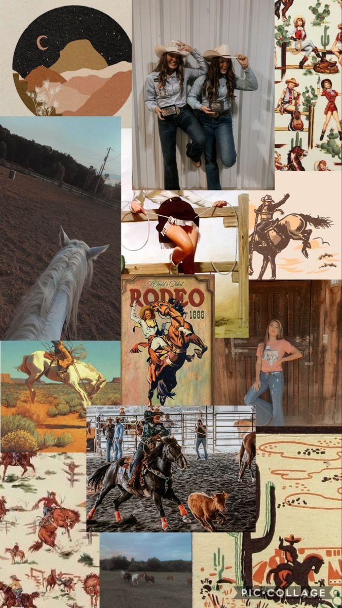 Buy Cowboy Western Aesthetic Wall Collage Digital Download 75 Online in  India  Etsy