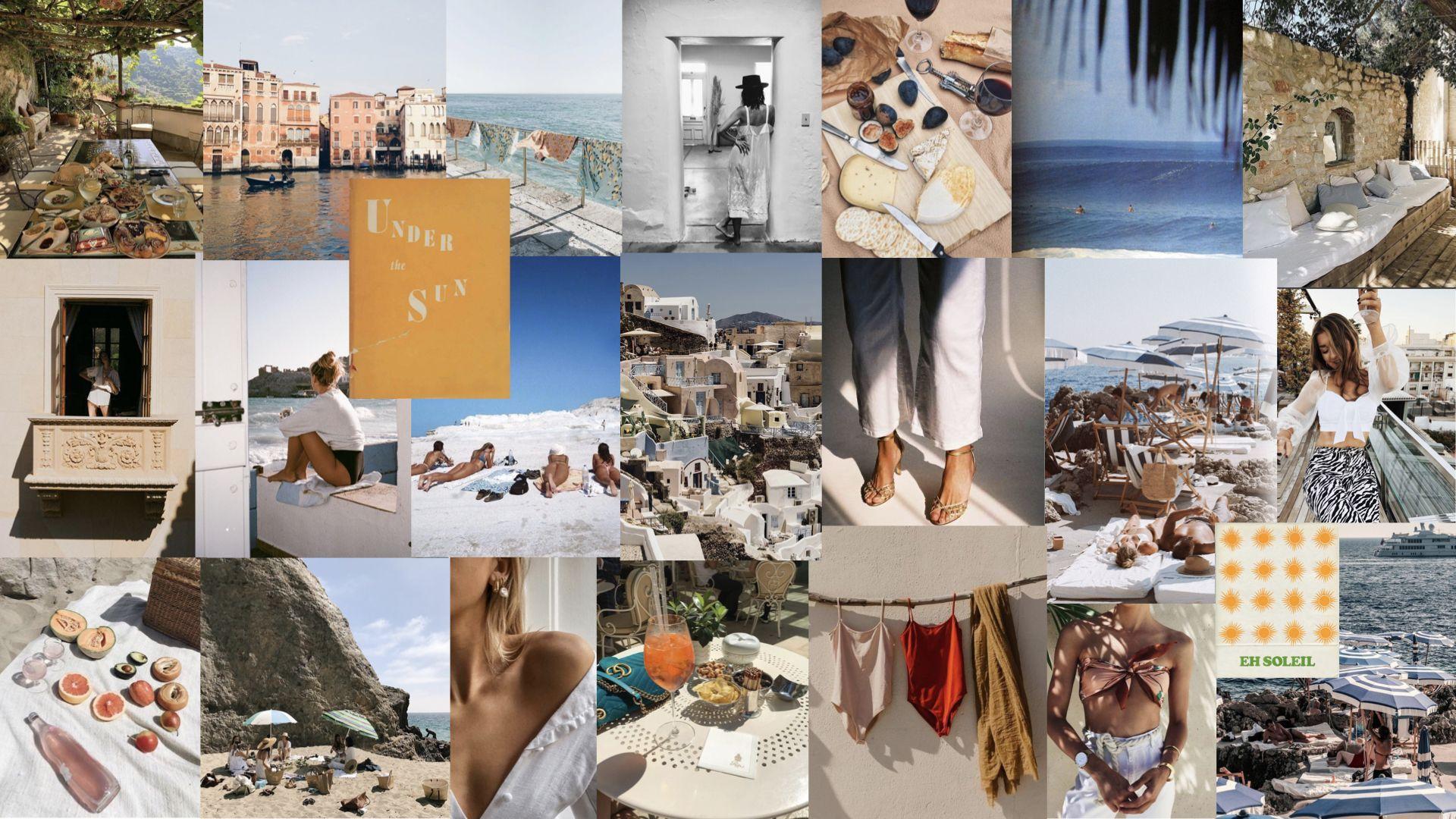 1920x1080 Spring Summer 2020 Mood Boards. Spring Desktop Wallpaper, Aesthetic Desktop Wallpaper, Computer Wallpaper Desktop Wallpaper