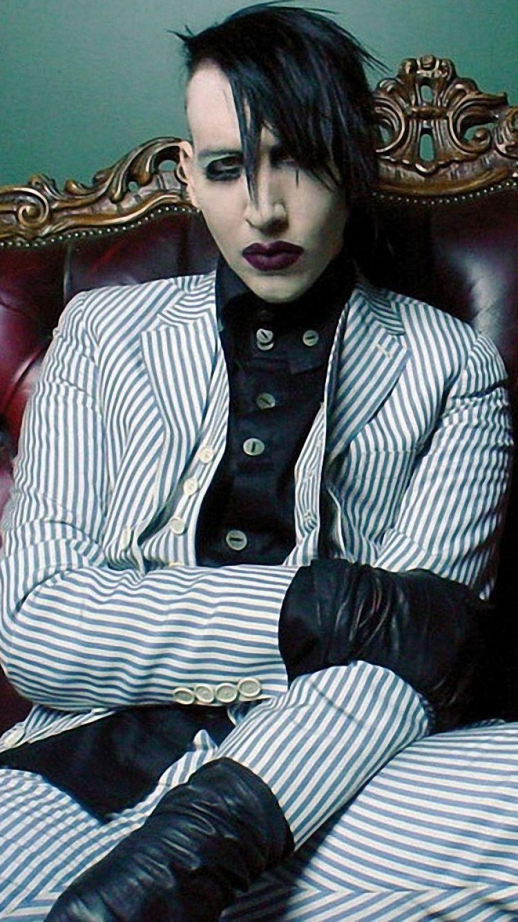 750x1334 Marilyn Manson Desktop Wallpaper