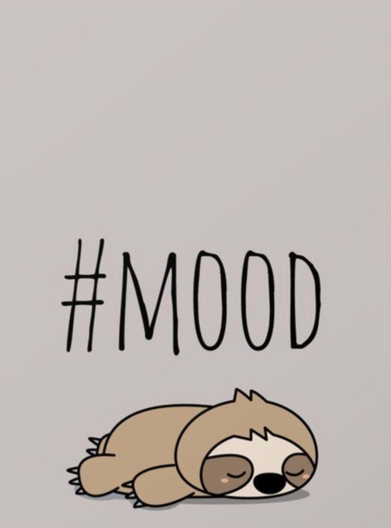 804x1084 Sleepy Sloth. Coffee & Cute #cutesloth Sleepy Sloth. Coffee & Cute. Cute sloth picture, Cute baby sloths, Cute cartoon wallpaper