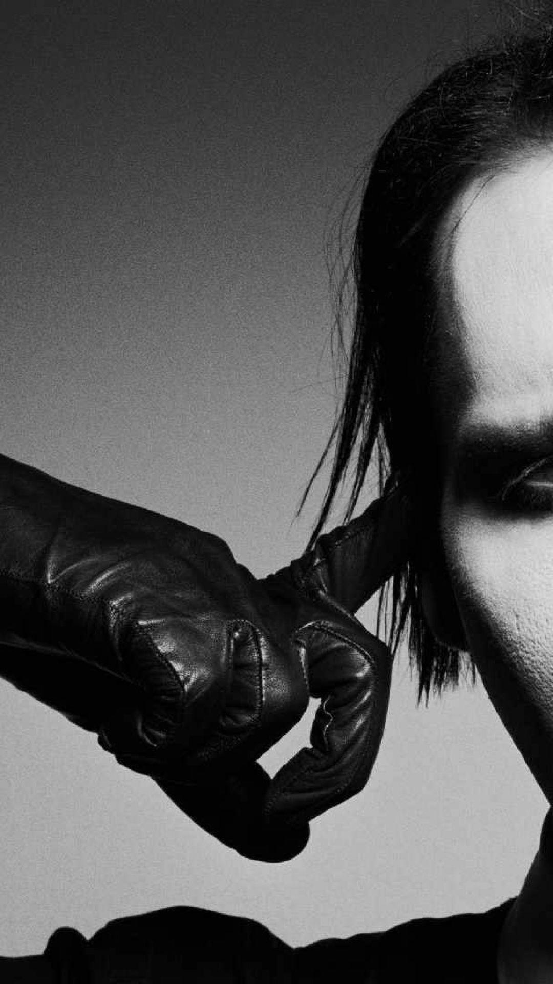 1080x1920 Marilyn Manson Background Wallpaper