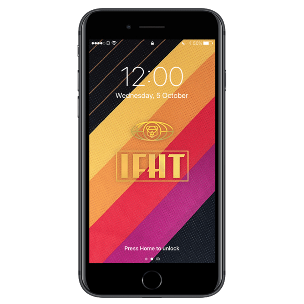 971x971 IFHT VHS Tape iPhone Wallpaper (DIGITAL DOWNLOAD)