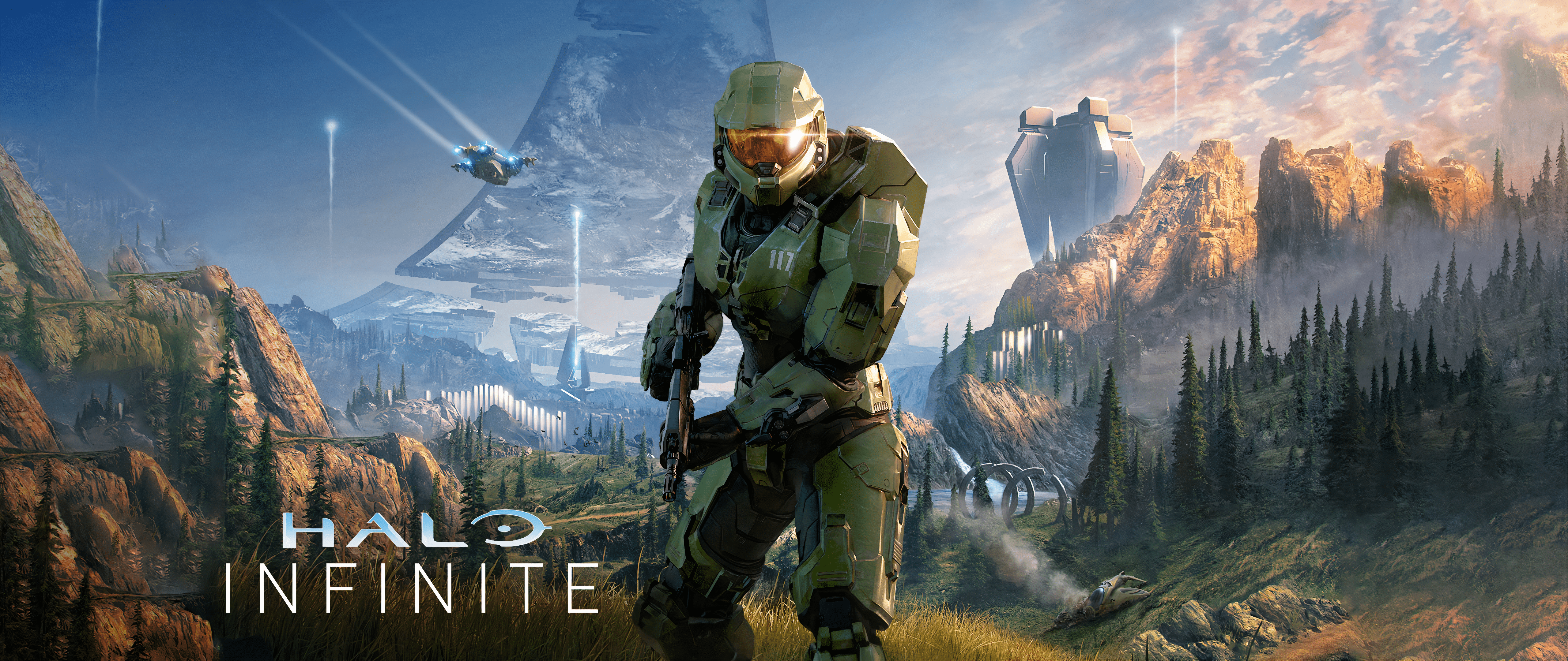 5120x2160 New Halo Infinite Cover Art In Ultrawide! [5120x2160]