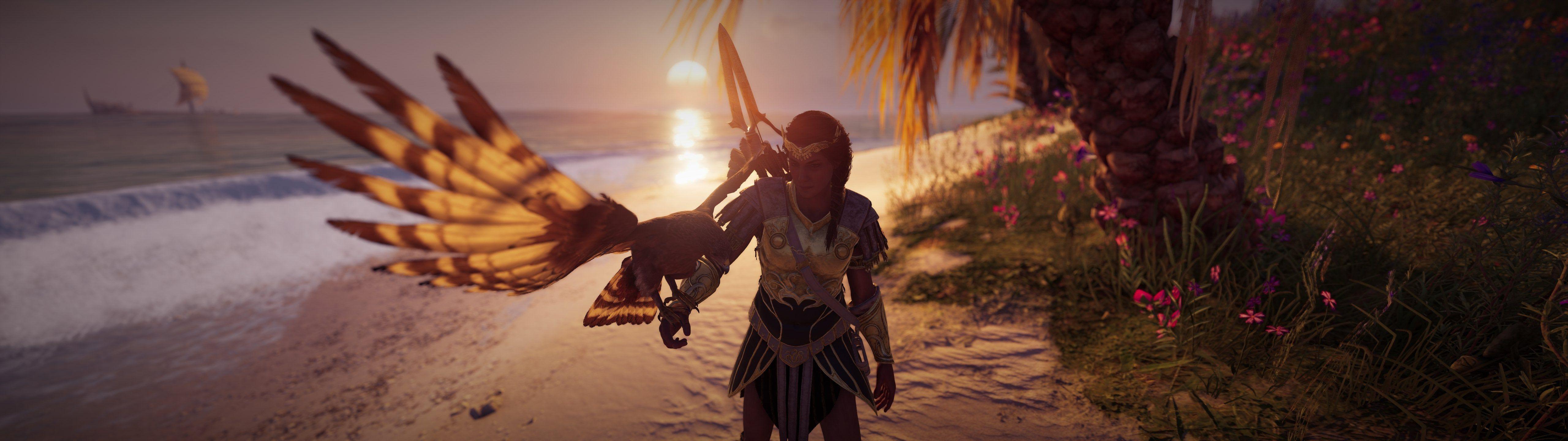 5120x1440 Assassins Creed Odyssey Creed Odyssey Kassandra Wallpaper 4k HD Wallpaper