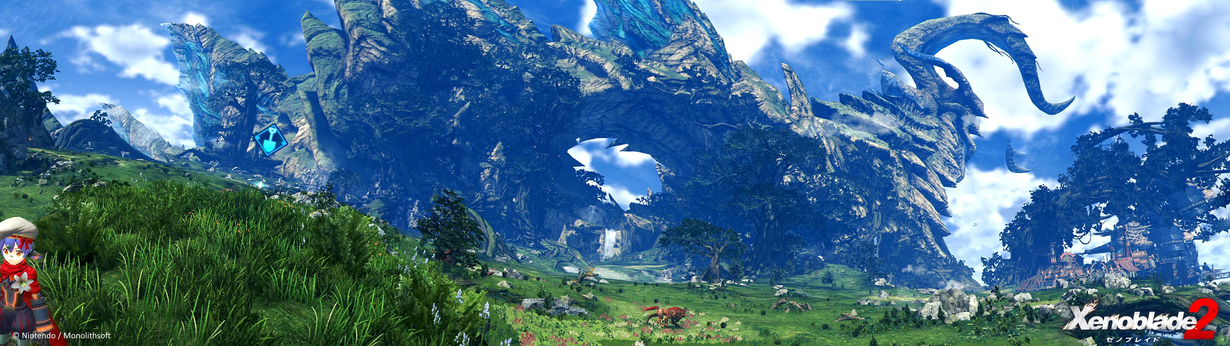 5120x1440 Dual Monitor Wallpaper Monitor Wallpaper Xenoblade HD Wallpaper