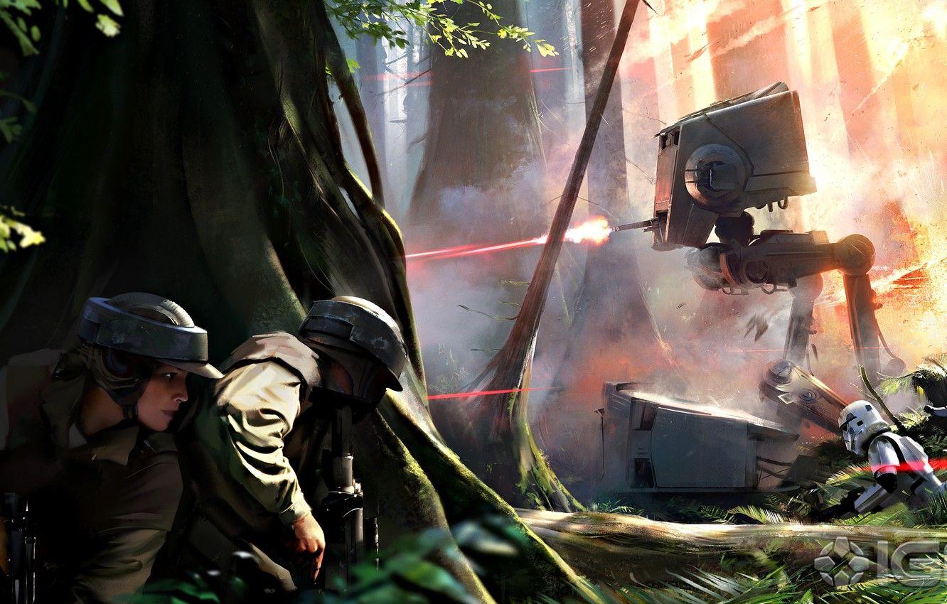 1332x850 Wallpaper star wars, concept art, battlefront image for desktop, section игры