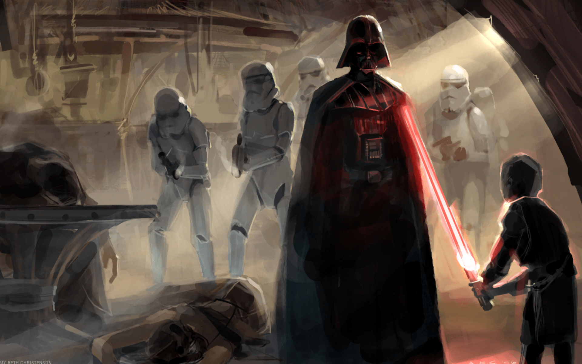 1920x1200 Star Wars, Lightsabers, Darth Vader, Sith, Dark Side, Wars Concept Art Darth Vader Wallpaper & Background Download