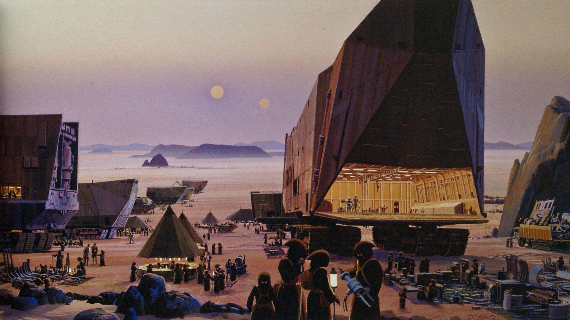 1920x1080 Some of my favourite Ralph McQuarrie Star Wars concept art wallpaper