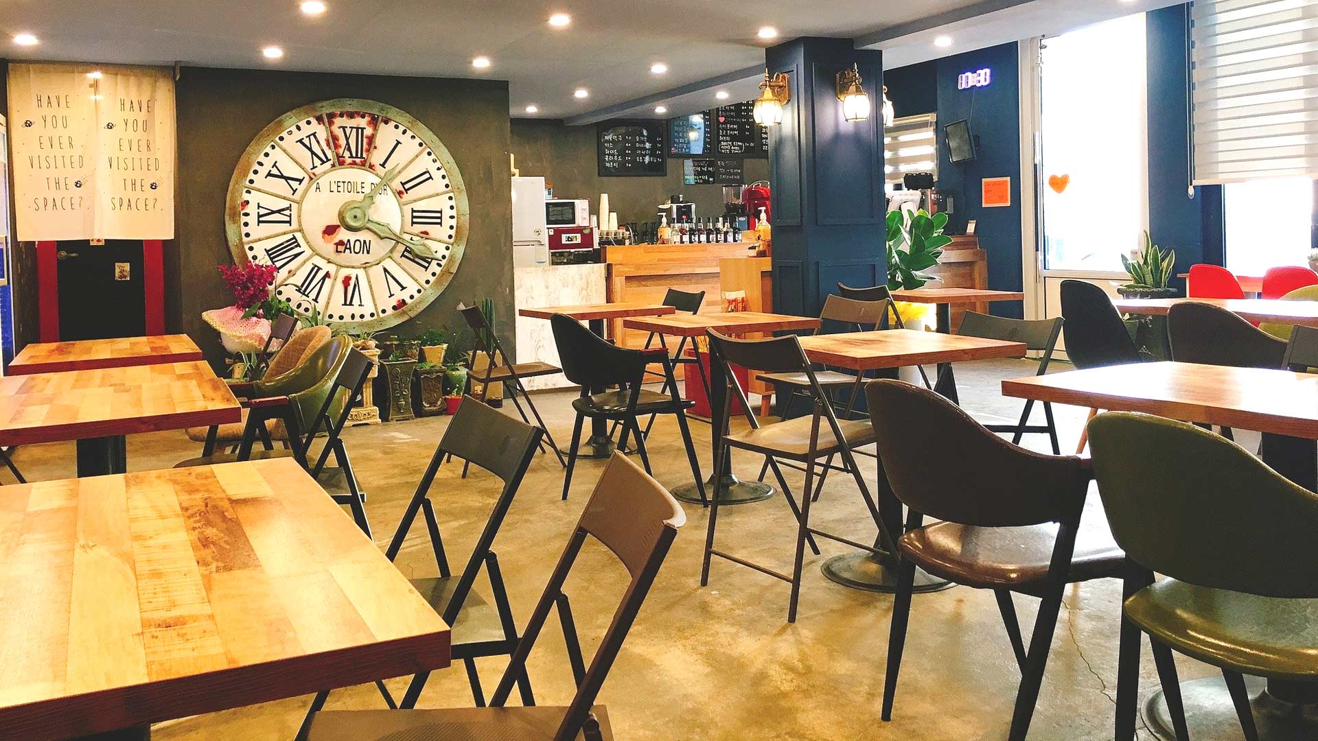 1920x1080 Coffee shop Zoom background free virtual background