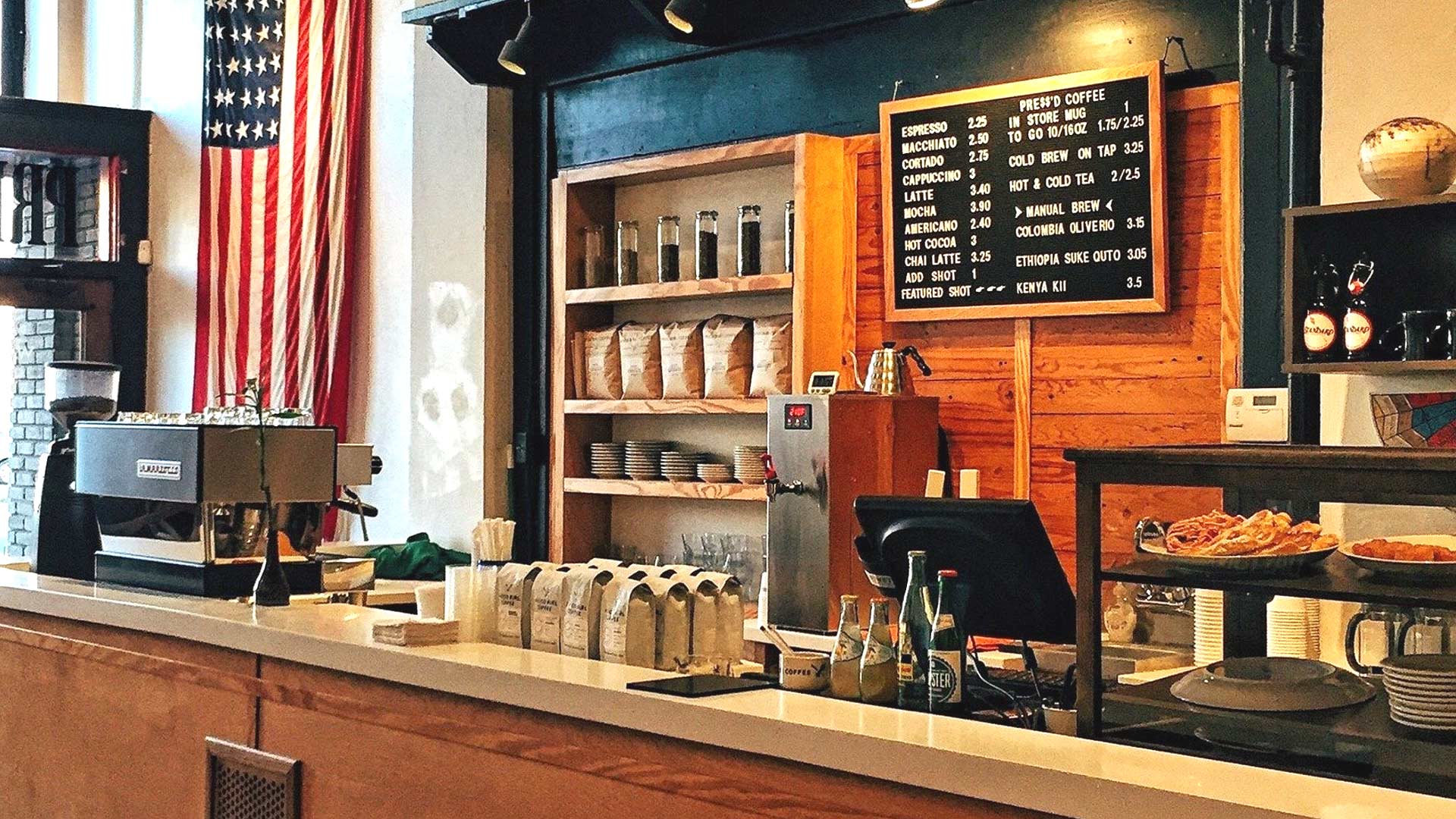 1920x1080 Coffee shop Zoom background free virtual background