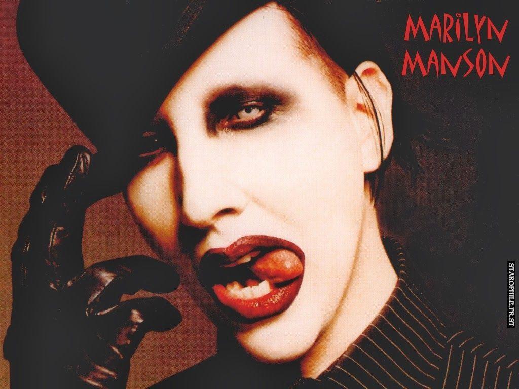 1024x768 Marilyn Manson HD Wallpaper