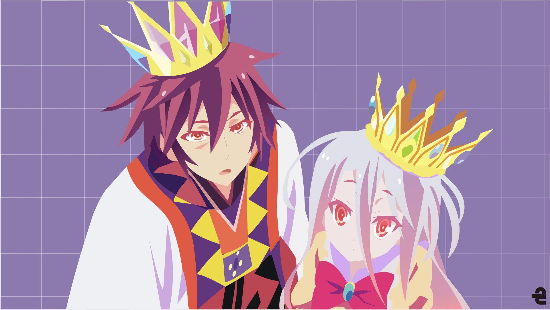 1920x1082 No Game No Life, Shiro, Sora (no - Нет Игры Нет Жизни HD Wallpaper & Background Download