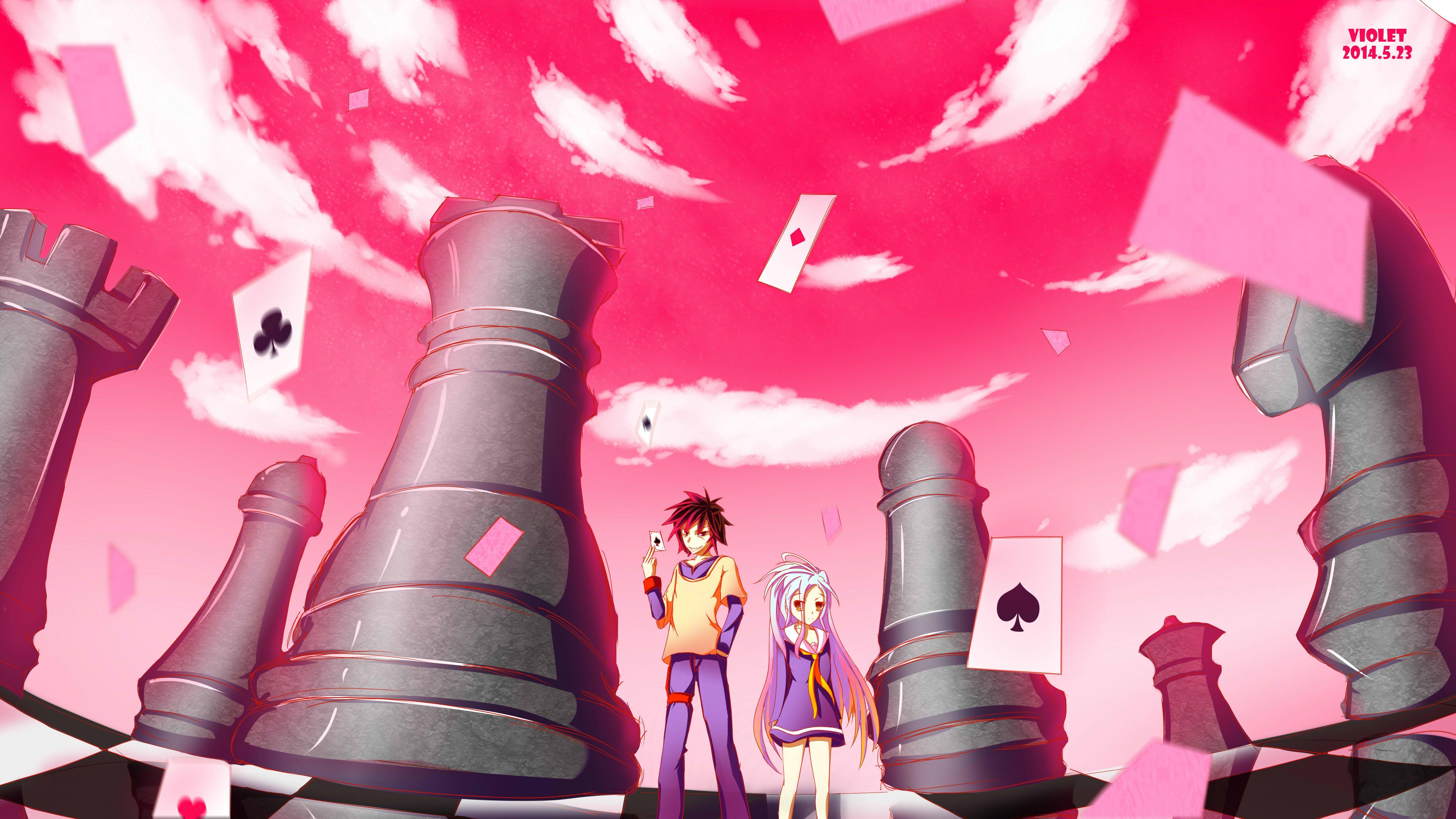 4960x2790 Shiro No Game No Life Sora No Game No Life Wallpaper:4960x2790