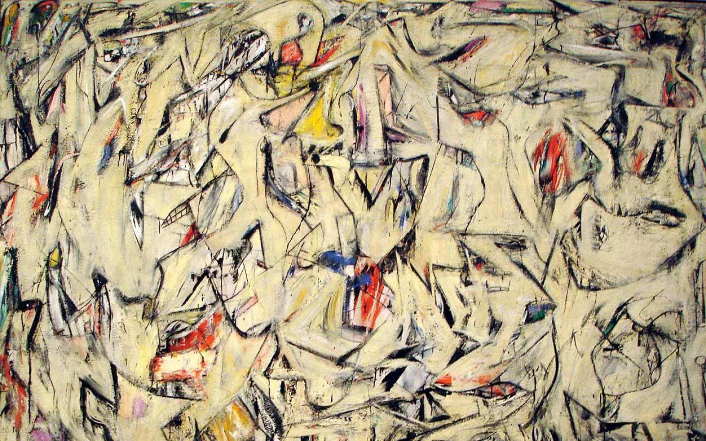 1440x900 Best artist De Kooning (1950) 1440x900 Wallpaper