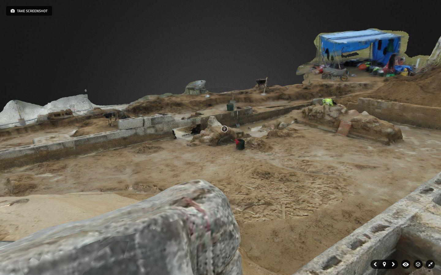 1440x900 3D Excavation Snapshot