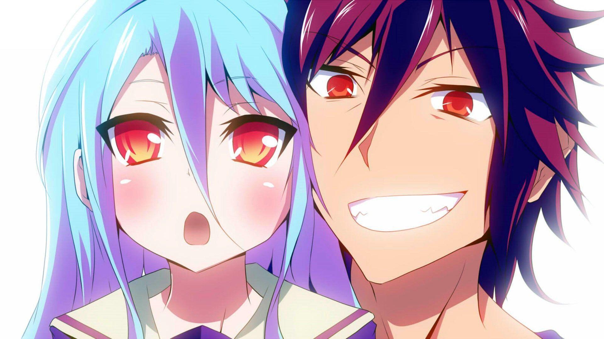 1920x1080 #Shiro (No Game No Life), #No Game No Life, #anime, #Sora (No Game No Life) wallpaper