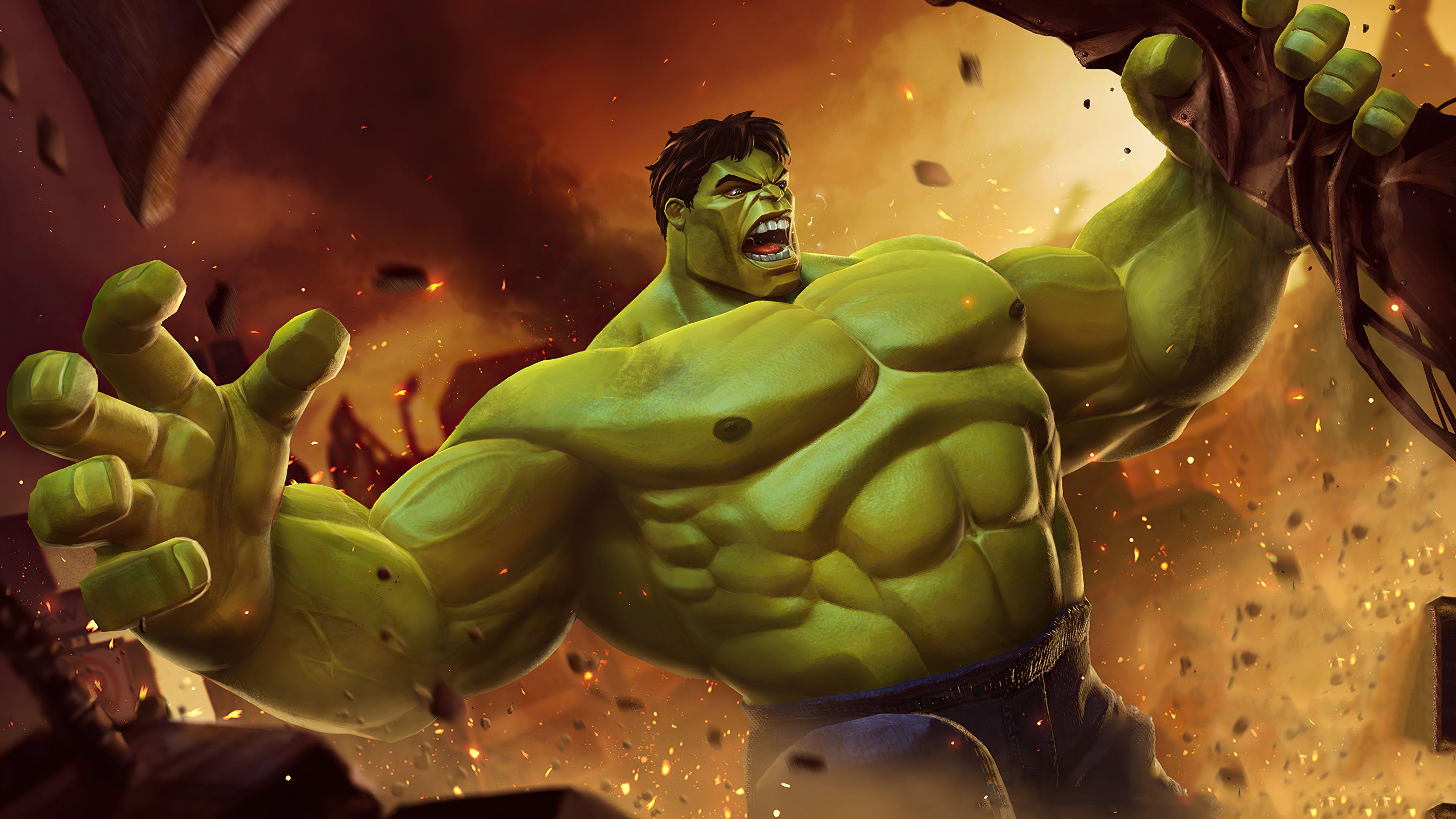 3840x2160 Hulk Marvel Contest Of Champions, HD Games, 4k Wallpaper, Image, Background, Photo and Picture