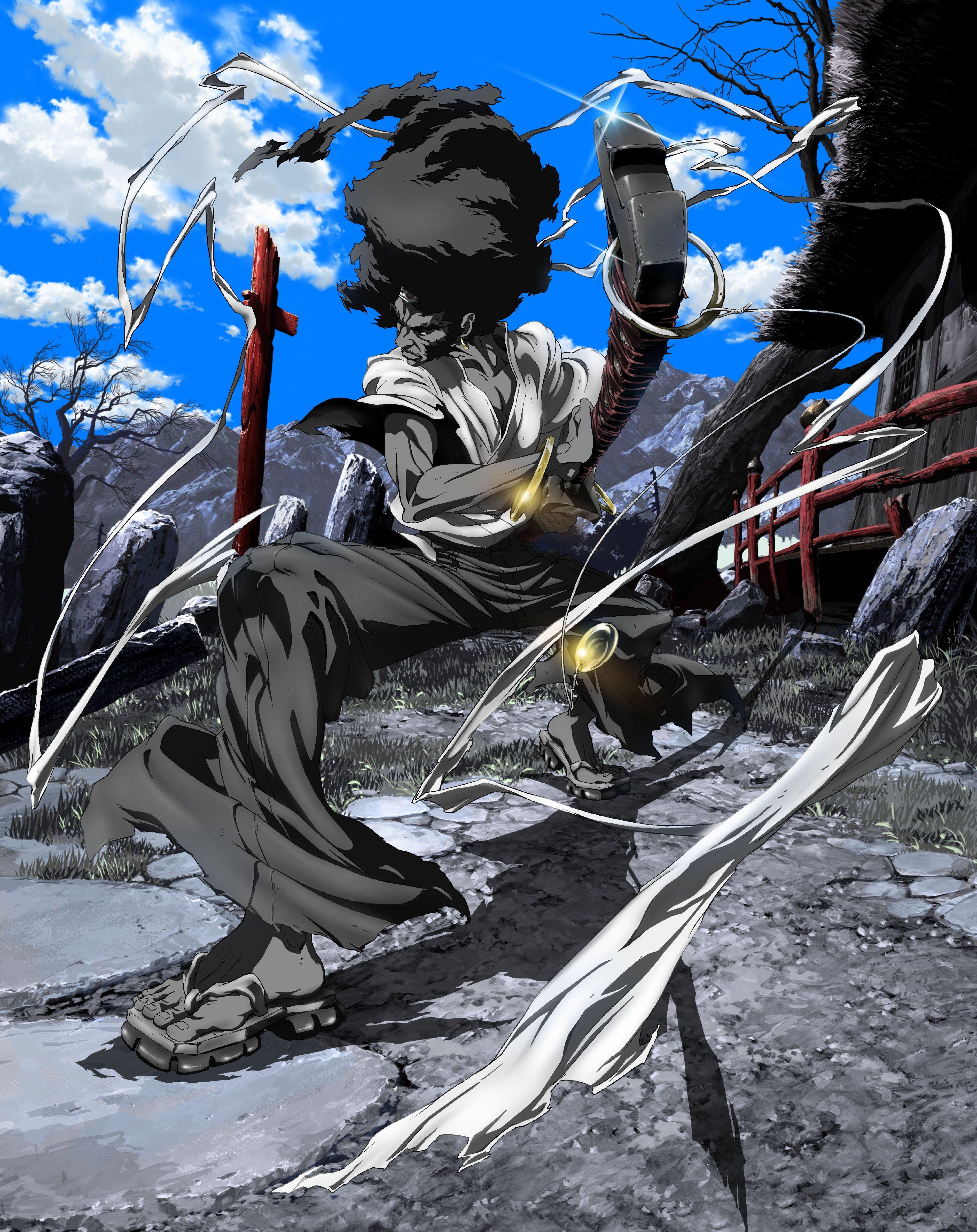 Afro Samurai designs themes templates and downloadable graphic elements  on Dribbble