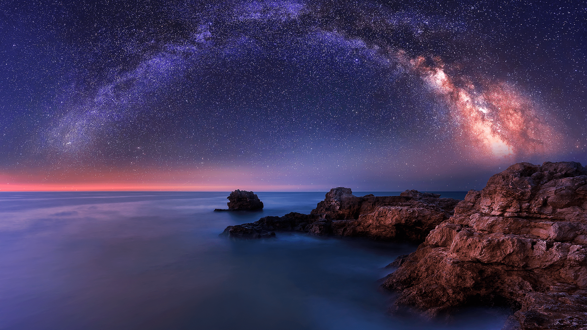 1920x1080 Milky Way Desktop .