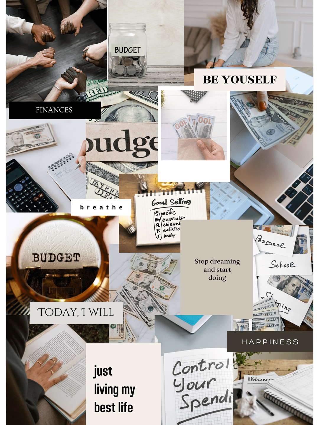 1080x1440 A5 DASHBOARDS / VISION BOARDS