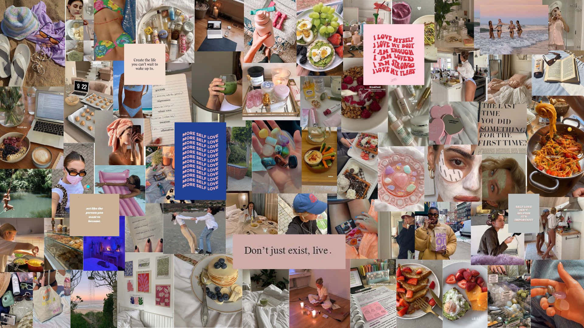 1920x1080 Vision Board Laptop Wallpaper