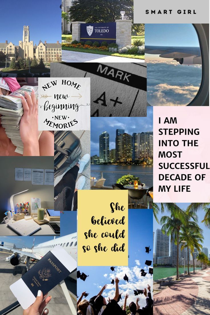736x1104 Vision Board: Travel & Study abroad