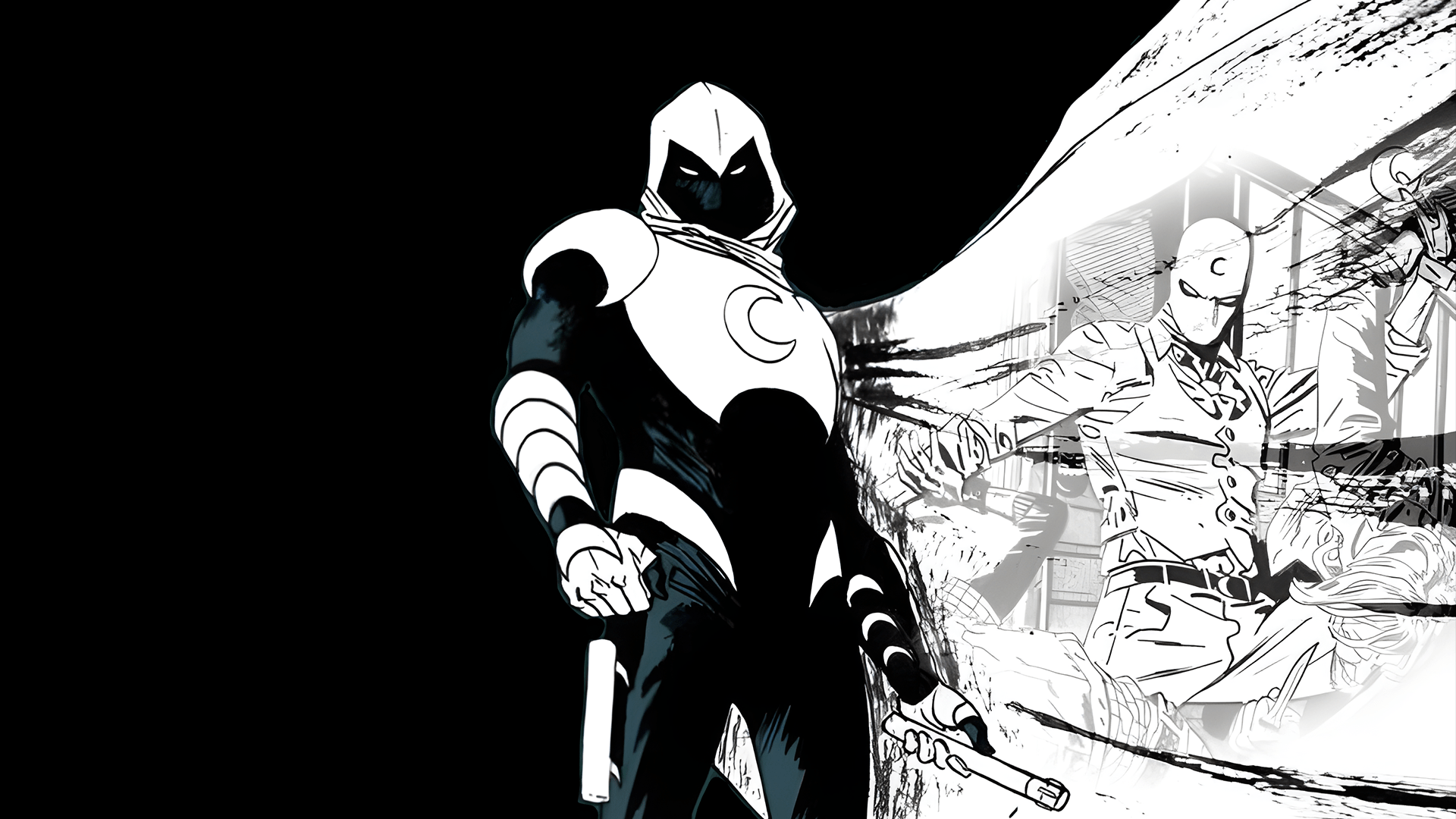 1920x1080 Moon Knight Comics Wallpaper