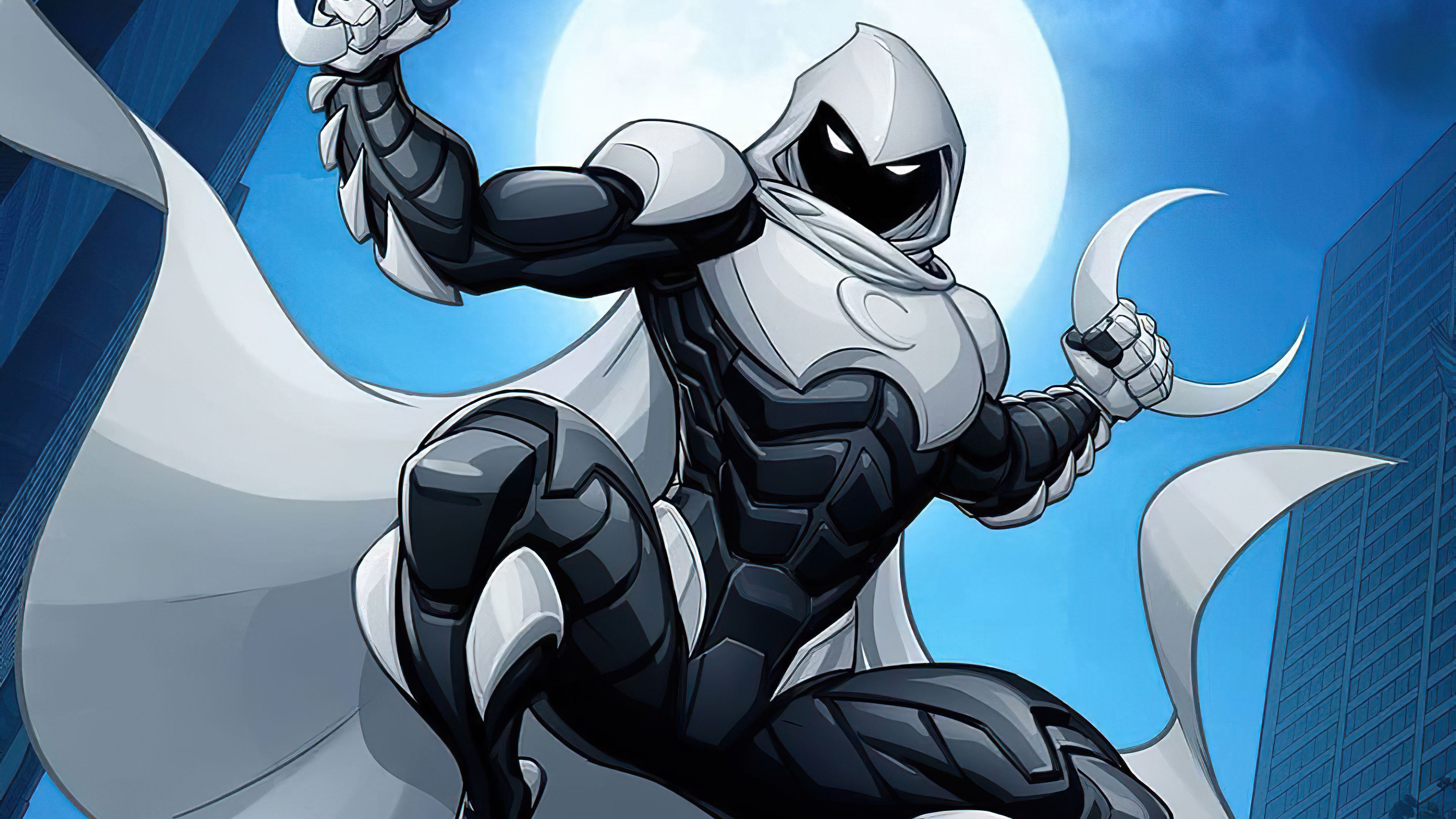 3840x2160 Moon Knight Comic