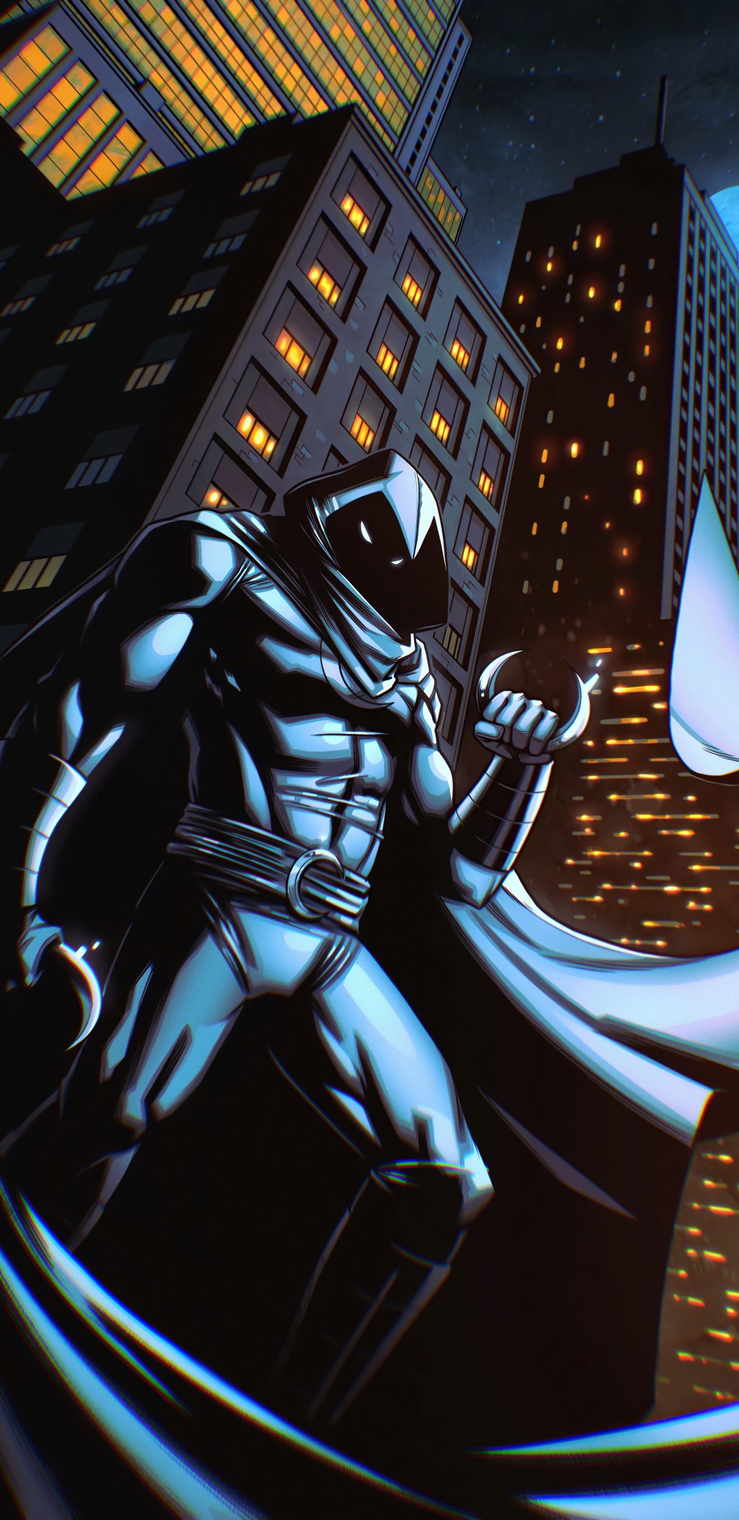 1440x2960 Moon Knight Comic Art 4k Samsung Galaxy Note S S SQHD , HD 4k Wallpaper, Image, Background, Photos and Picture