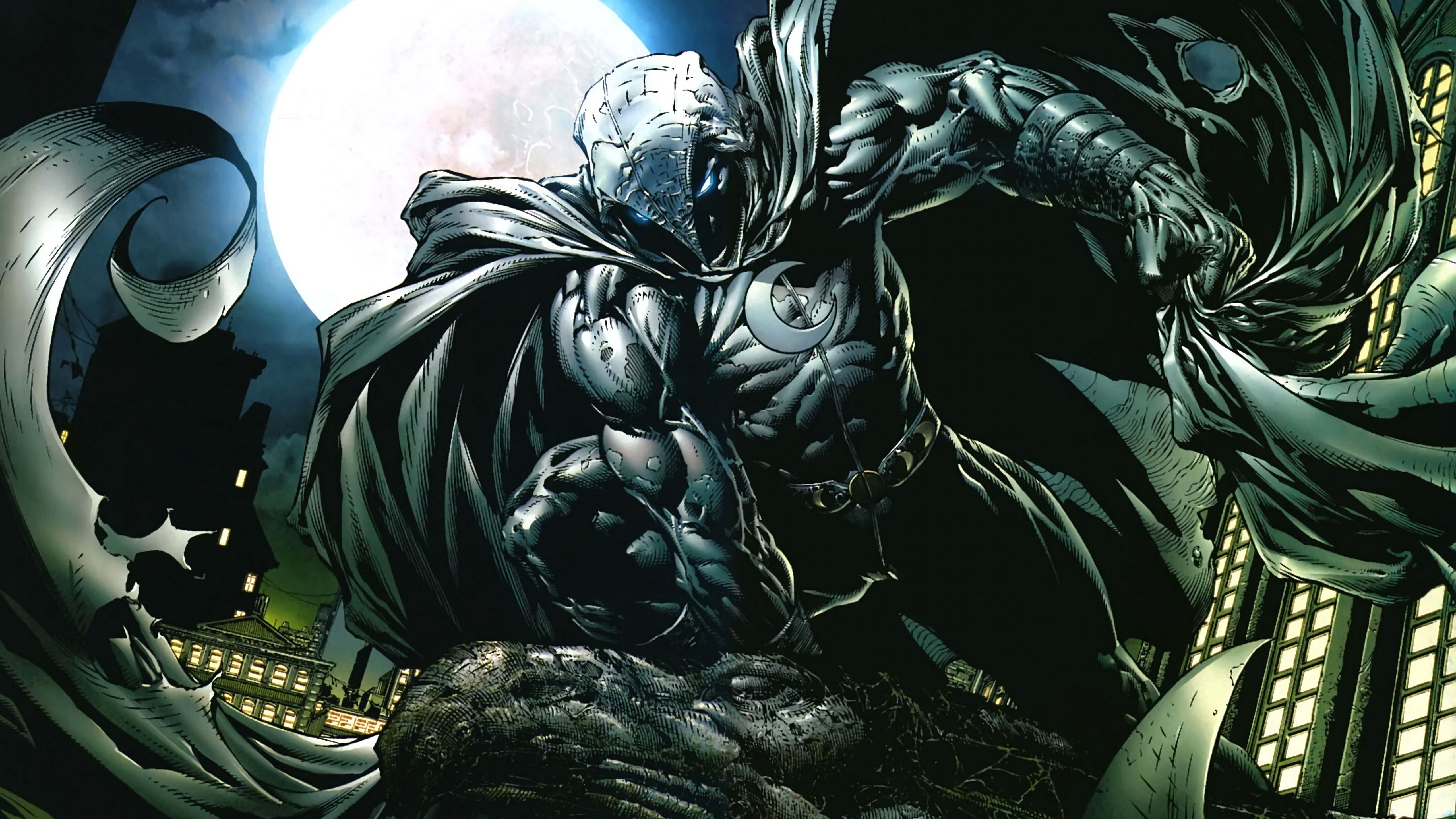 5120x2880 Moon Knight 4K Wallpaper HD
