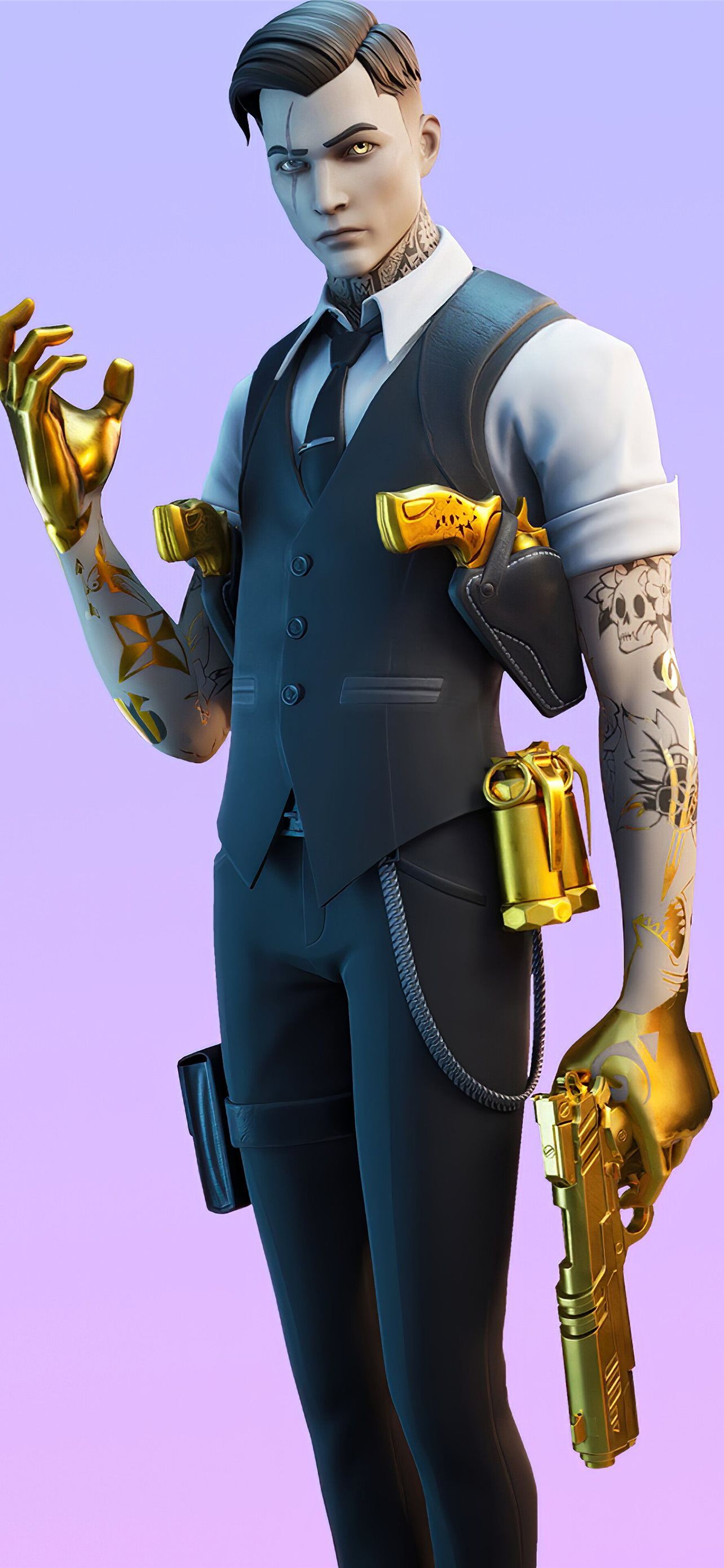 1284x2778 shadow midas fortnite iPhone Wallpaper Free Download
