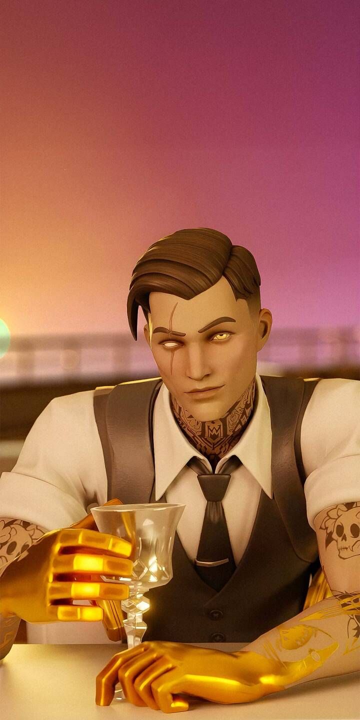 720x1440 Fortnite Shadow Midas Gold HD