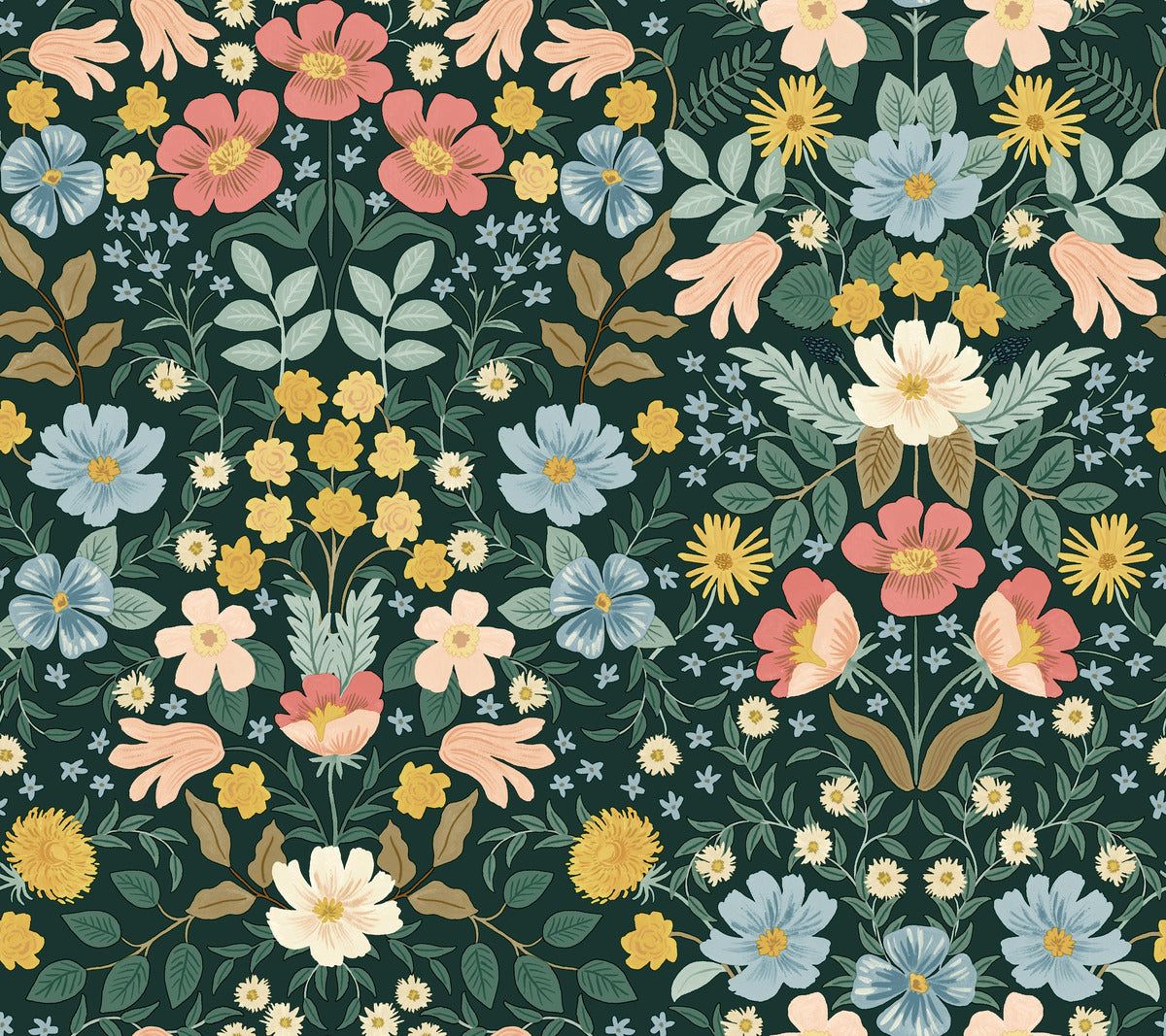 1200x1067 Bramble Garden Peel and Stick Wallpaper