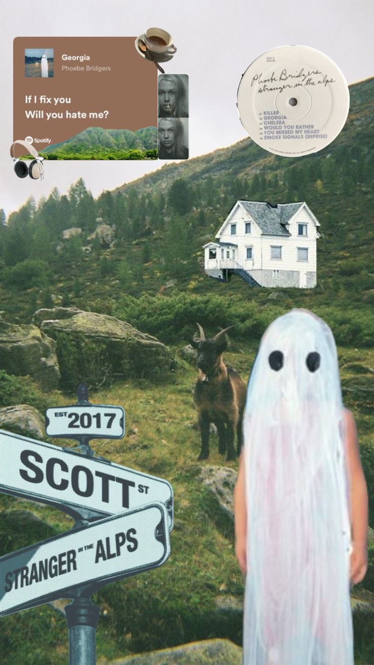 736x1308 Shuffles. Stranger in the alps aesthetic wallpaper, Ghosts, Stranger in the alps album