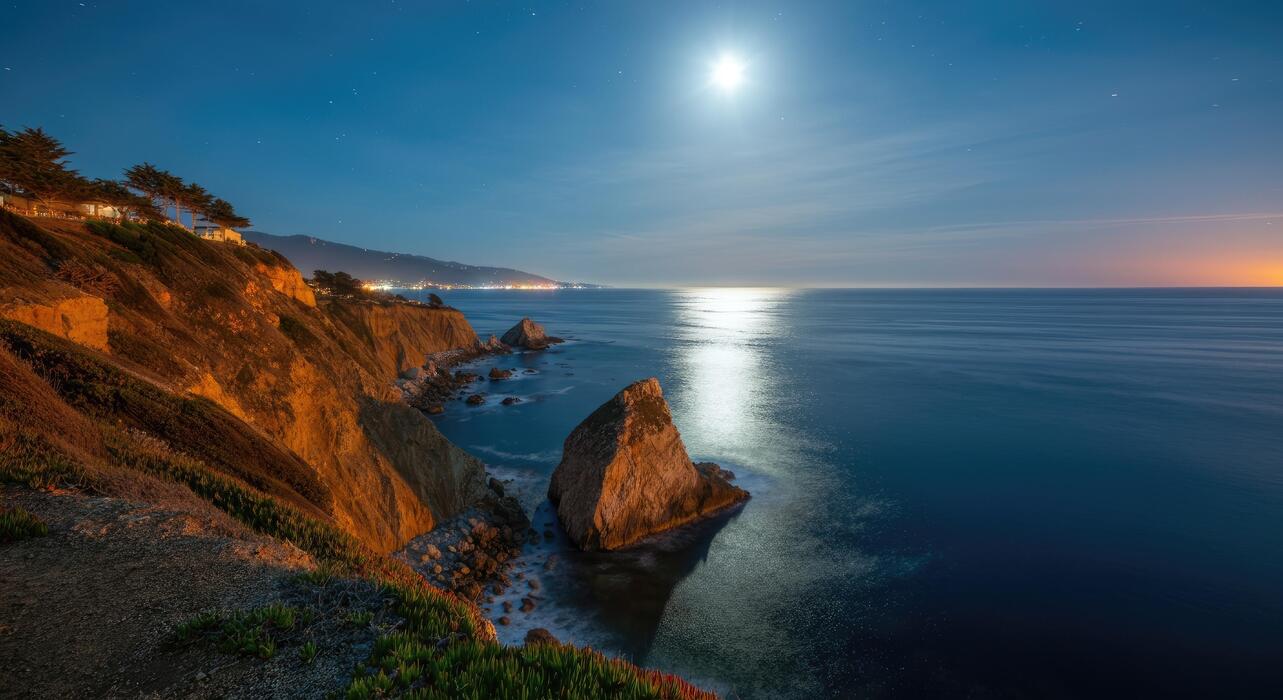 1283x700 Cliffside View , Image and Background for Free Download