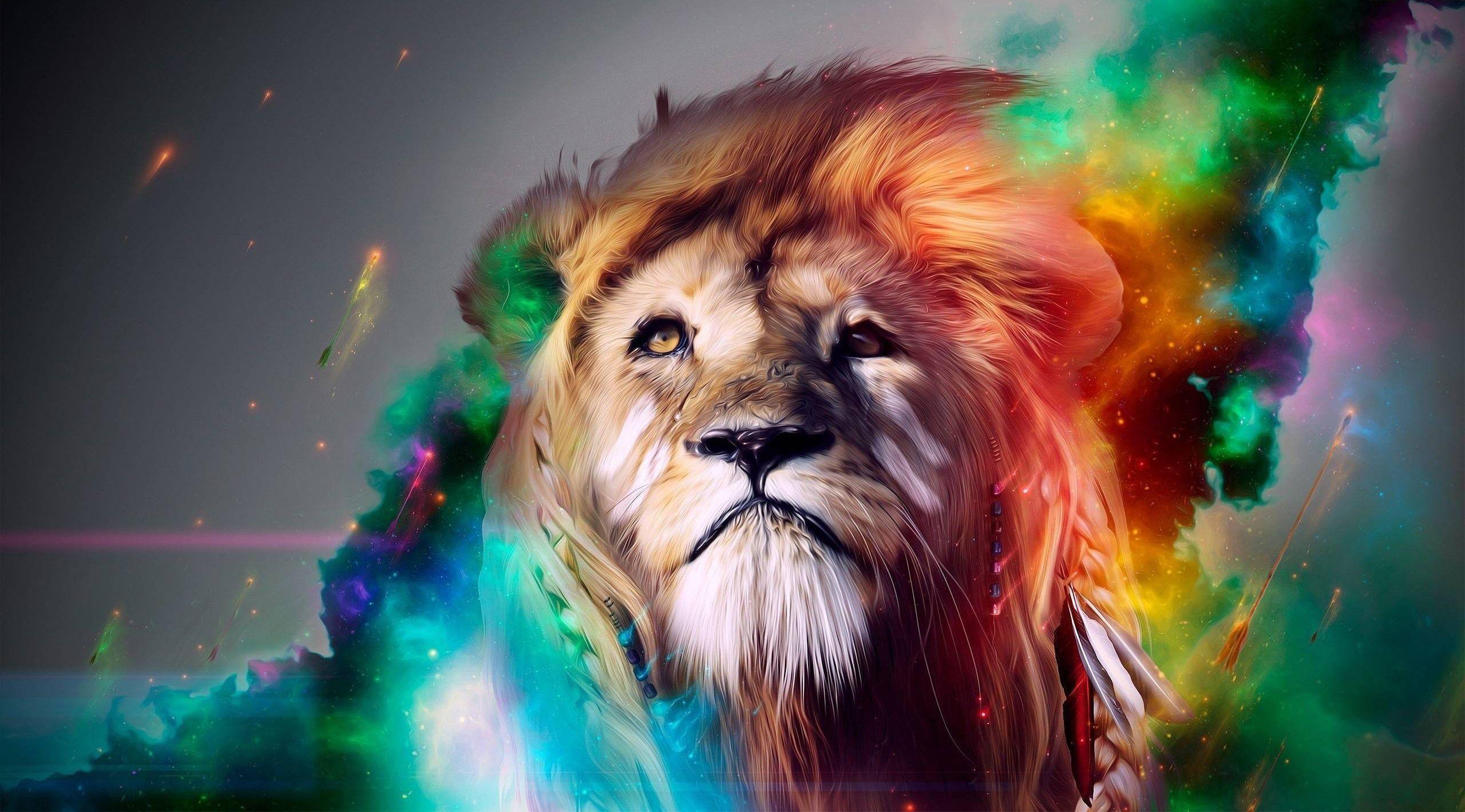 2560x1419 Lion Wallpaper HD