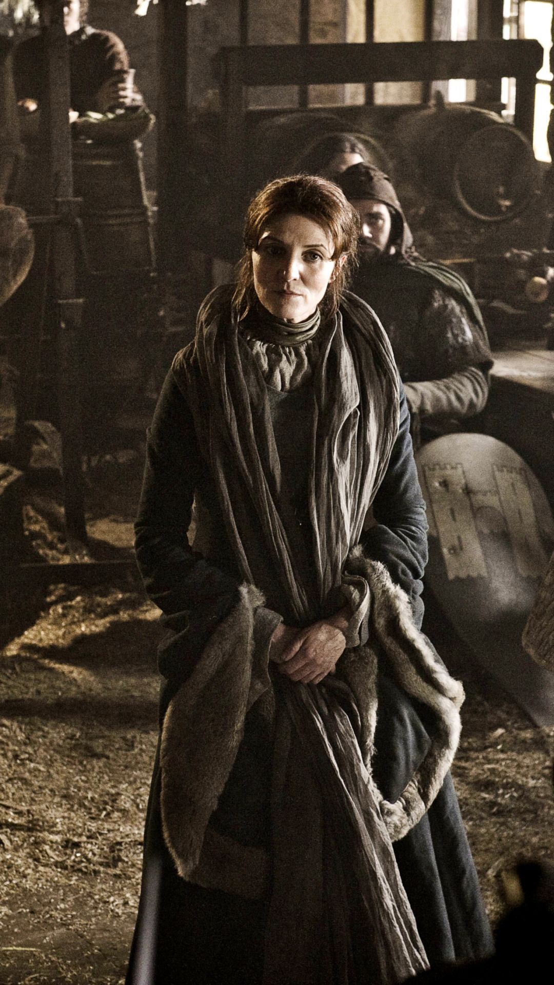 1080x1920 Phone wallpaper: Catelyn Stark, Tv Show, Game Of Thrones, Michelle Fairley, Bronn (Game Of Thrones), Jerome Flynn 1283336