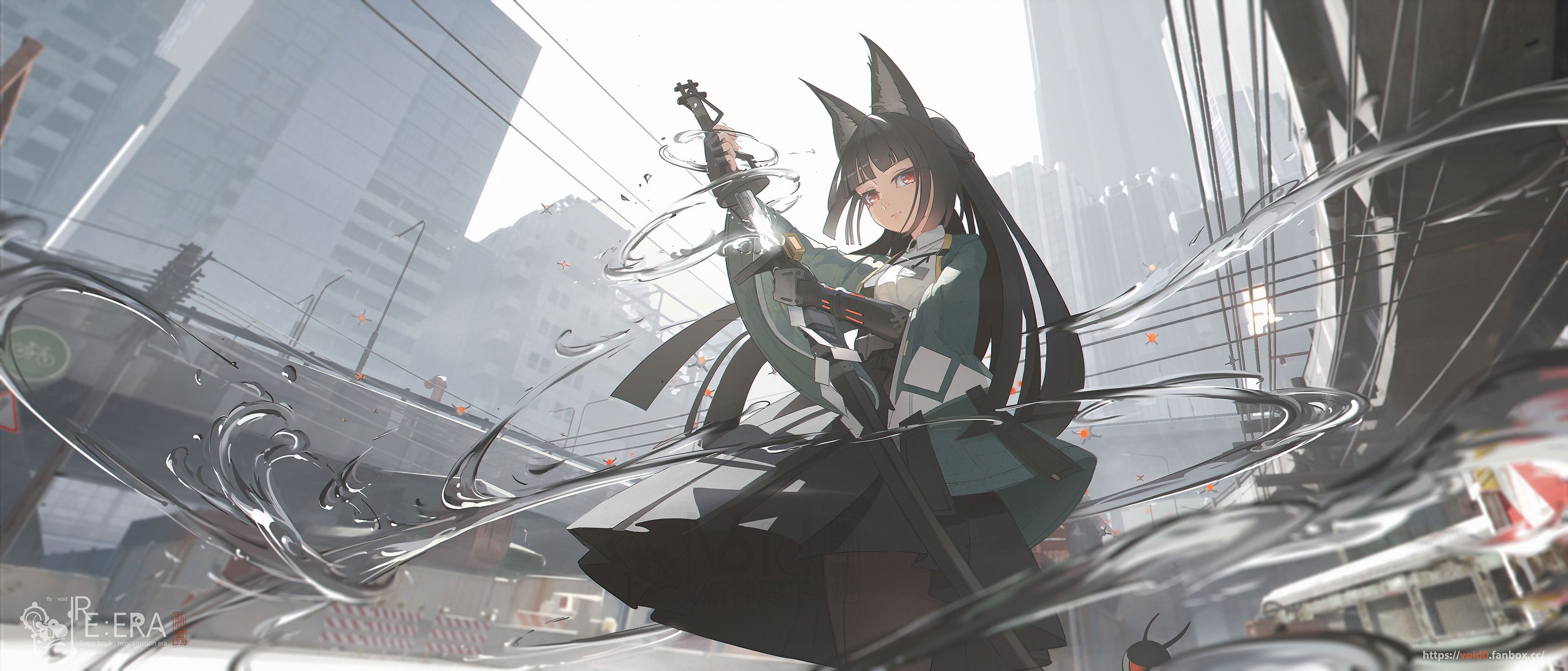 3360x1440 Miyabi (Zenless Zone Zero) Wallpaper and Background: Free HD Download