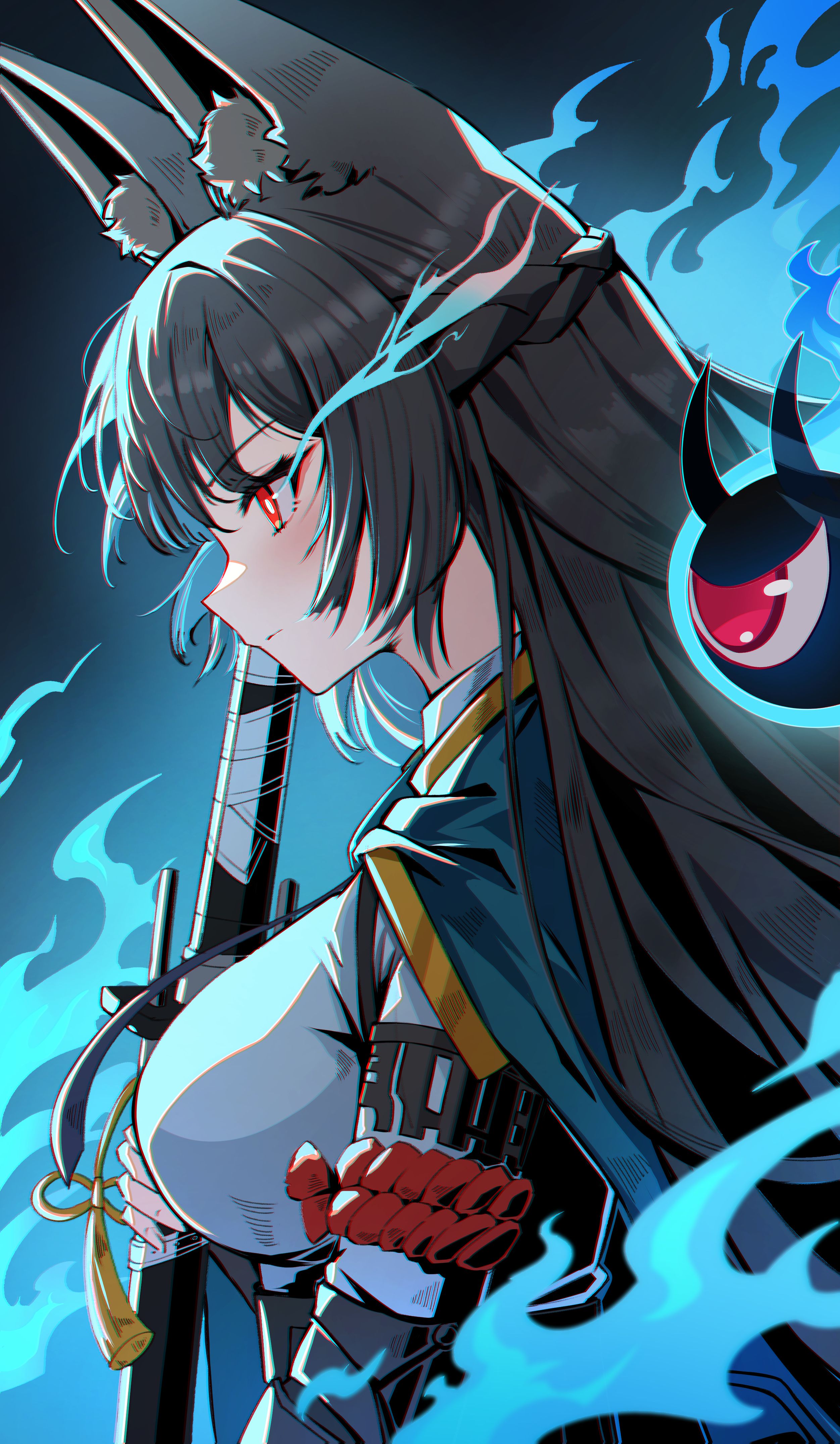 2503x4299 Hoshimi Miyabi Zone Zero Anime Image Board