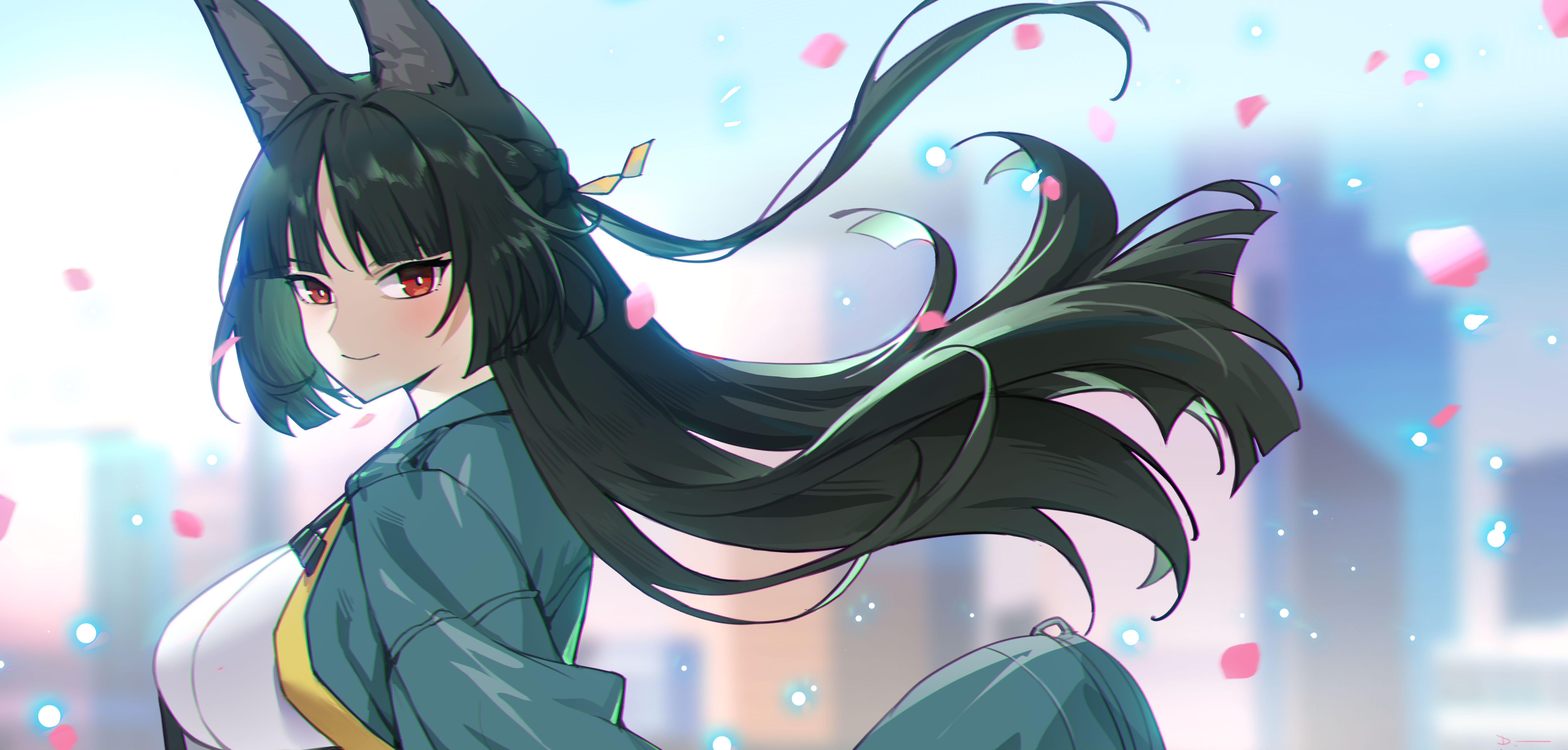 6911x3308 Miyabi (Zenless Zone Zero) Wallpaper and Background: Free HD Download