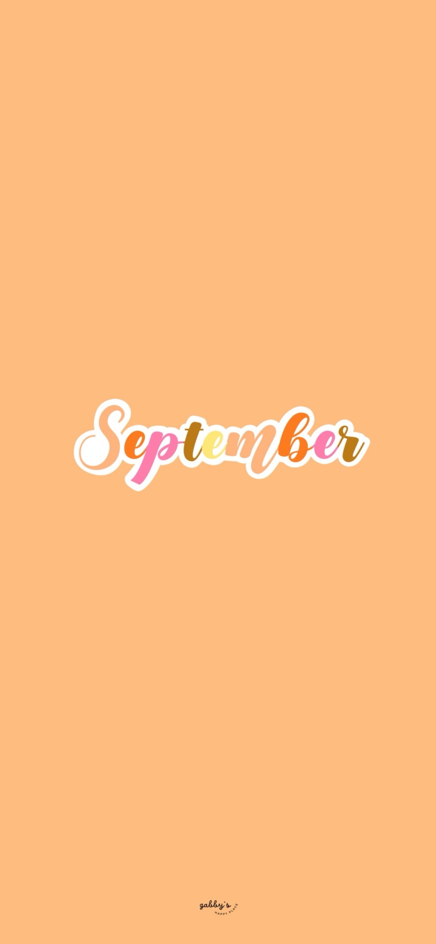 887x1920 September 2024 Calendar Wallpaper