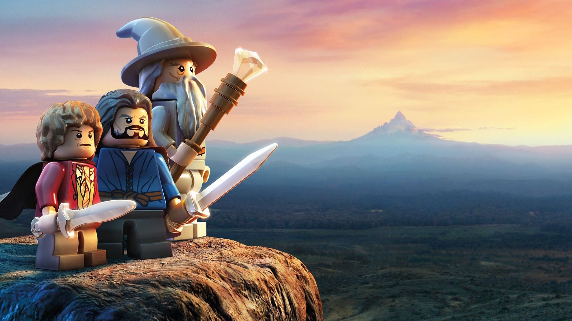 1920x1080 Lego Hobbit Wallpaper