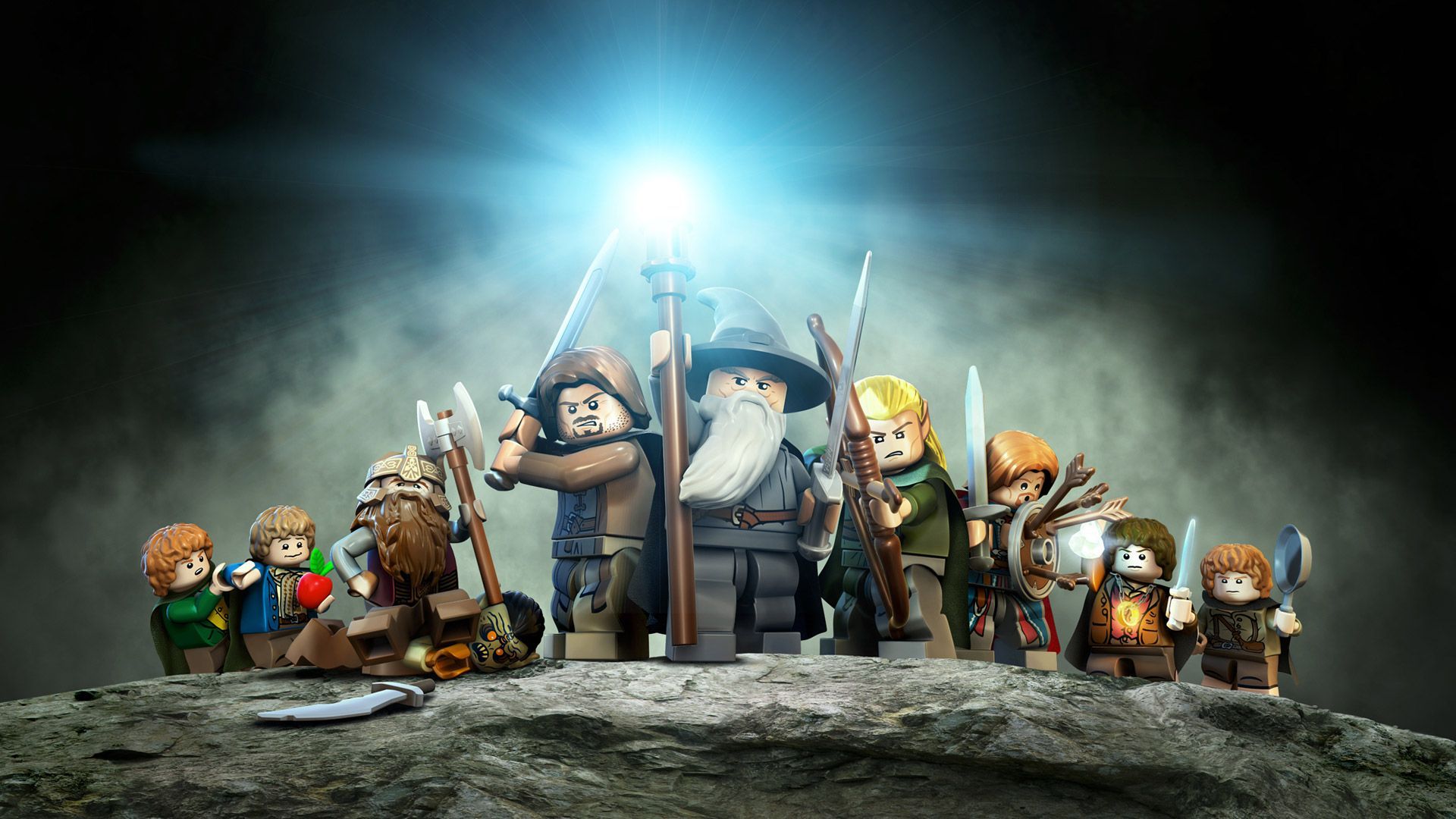 1920x1080 Lego Hobbit Wallpaper