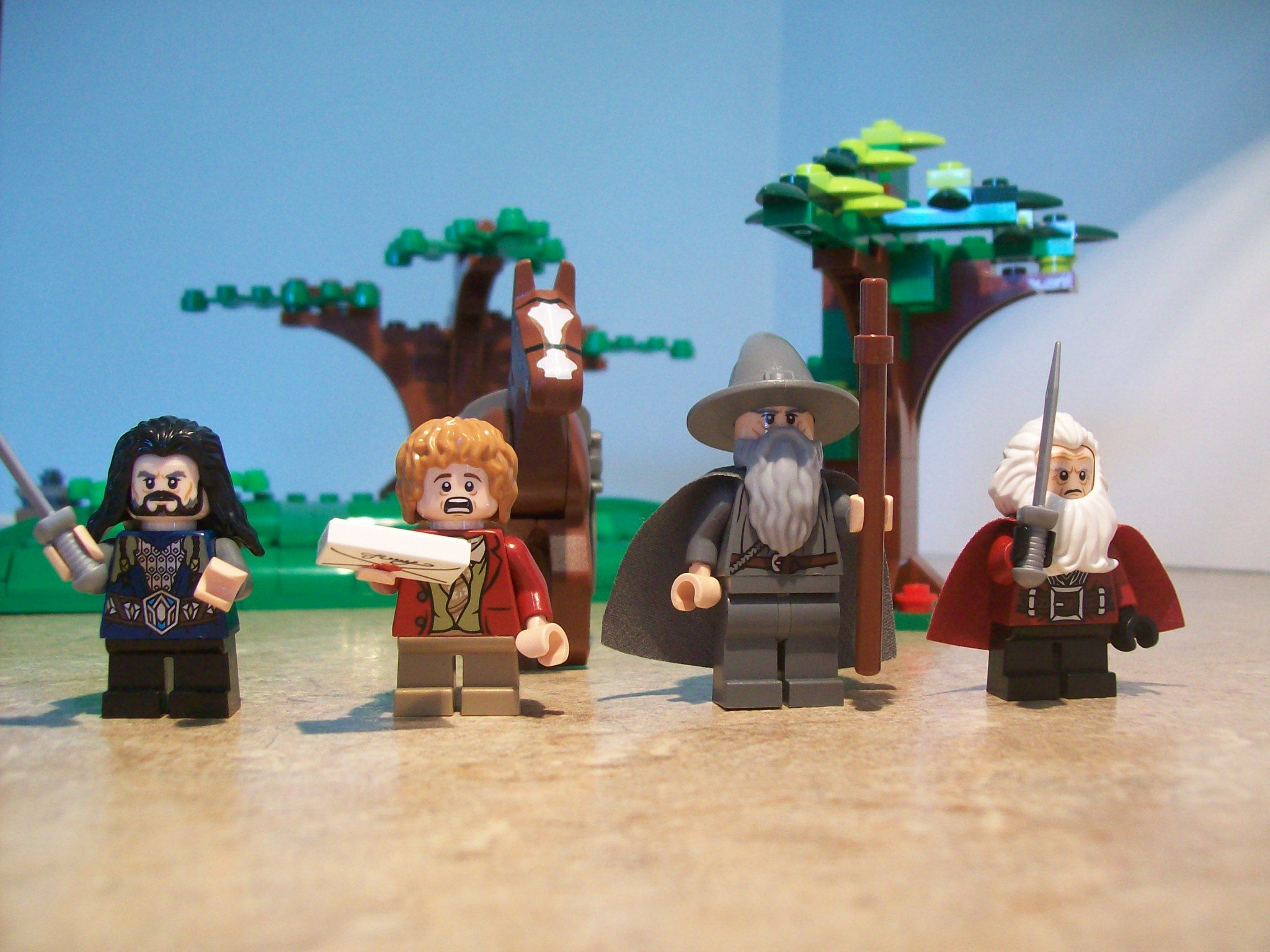 2048x1536 LEGO The Hobbit: Meeting in the Forest. LEGO® Ideas