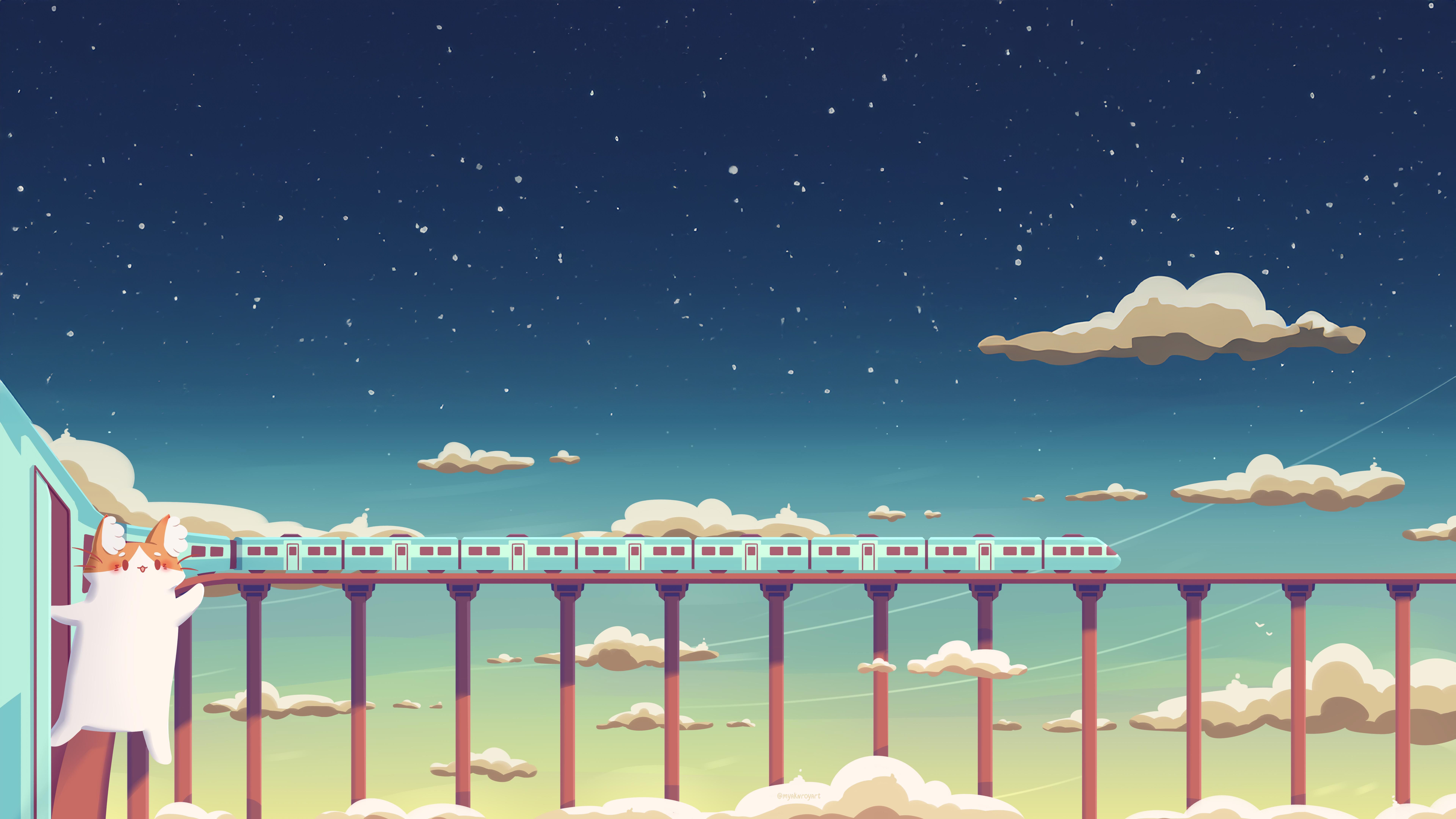 7680x4320 Cat Journey 8k Wallpaper, HD Artist Wallpaper, 4k Wallpaper, Image, Background, Photos and Picture