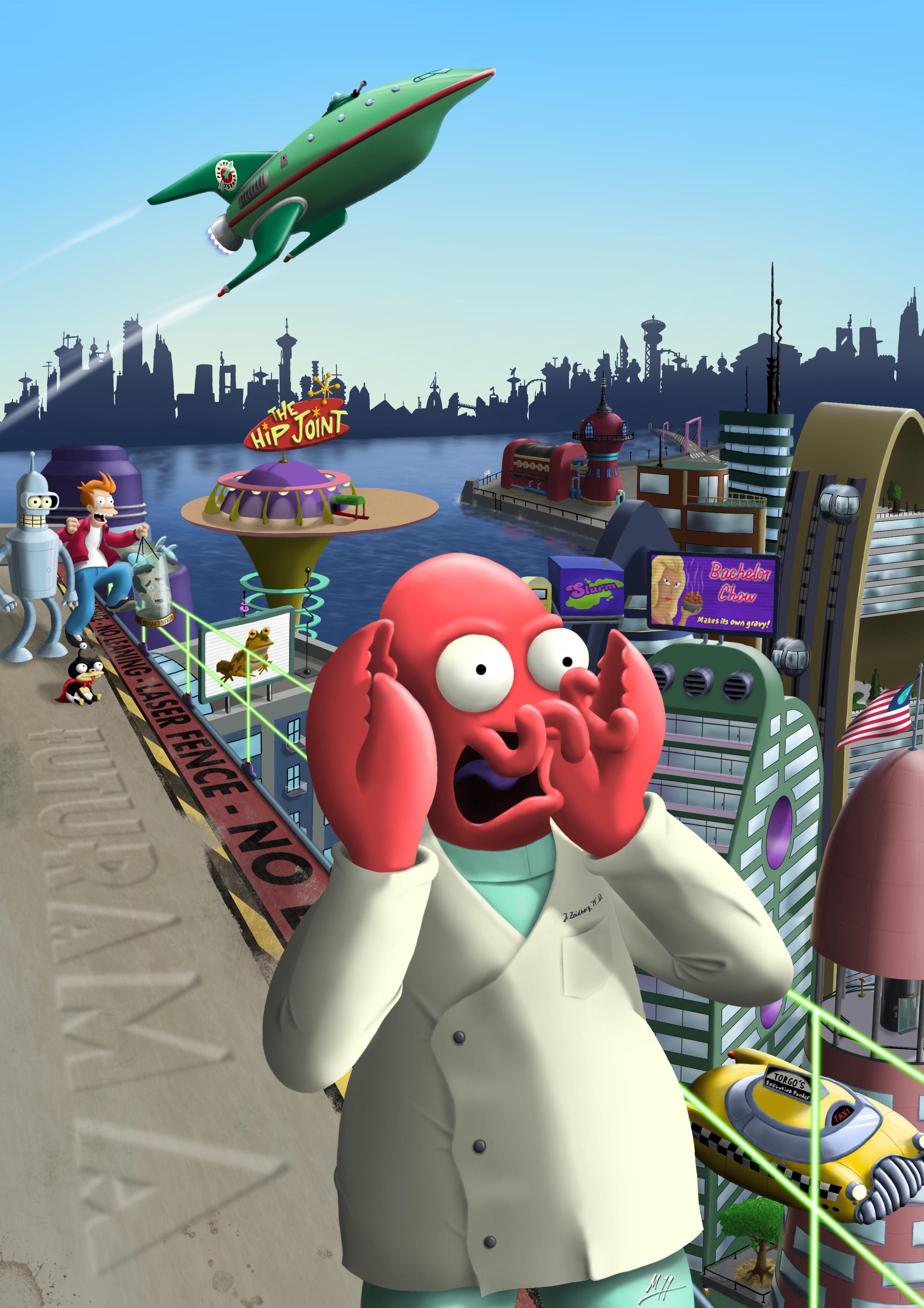 2480x3508 Zoidberg fan art