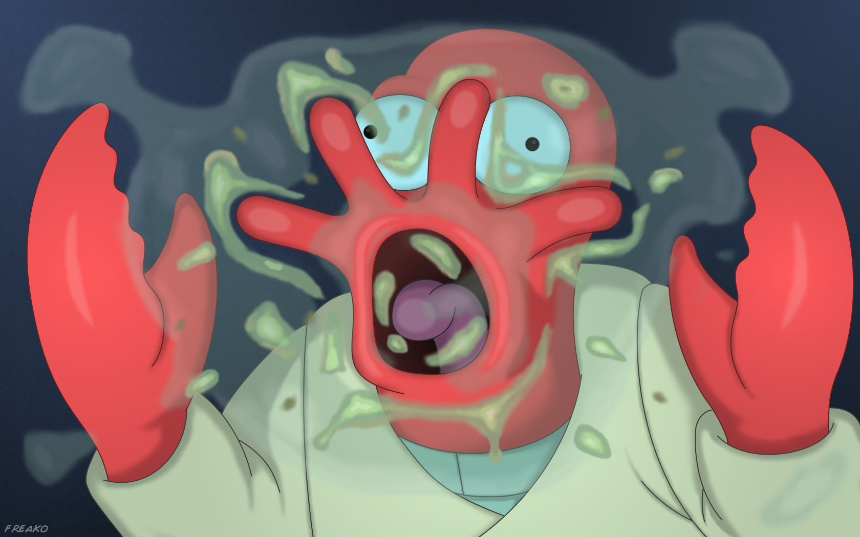 1680x1050 Phone wallpaper: Futurama, Tv Show, Zoidberg (Futurama) 1520628