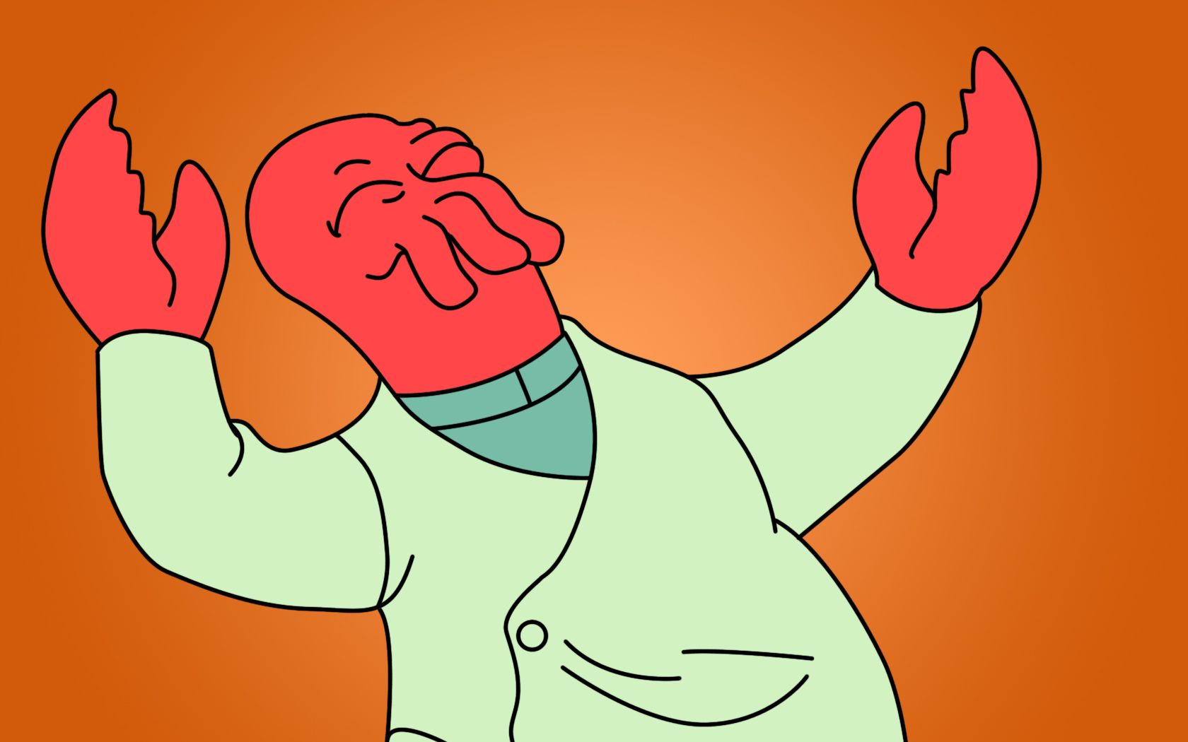 1680x1050 futurama, Zoidberg Wallpaper HD / Desktop and Mobile Background